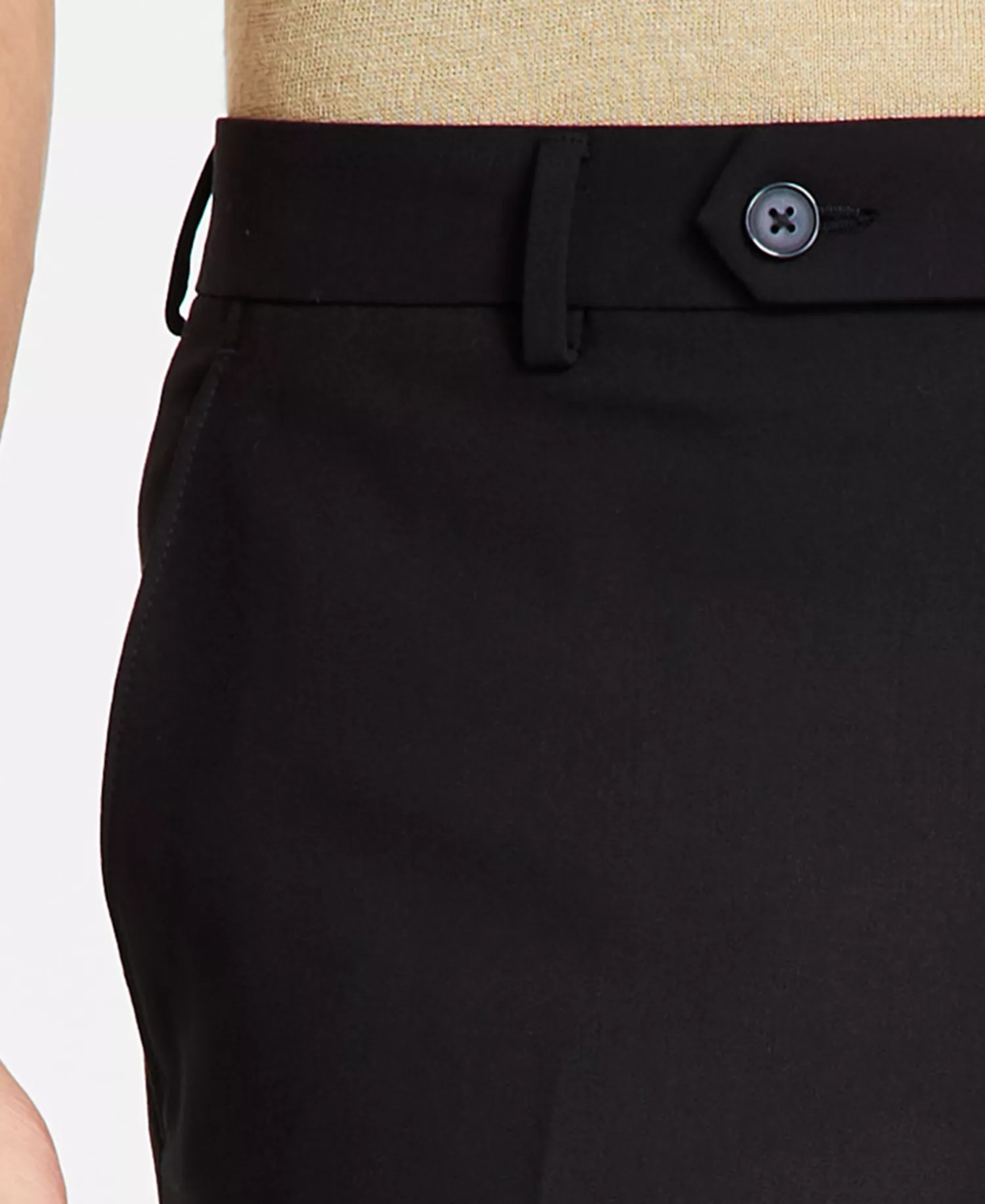 Men's Infinite Stretch Skinny-Fit Dress Pants - Black - 28 - 29