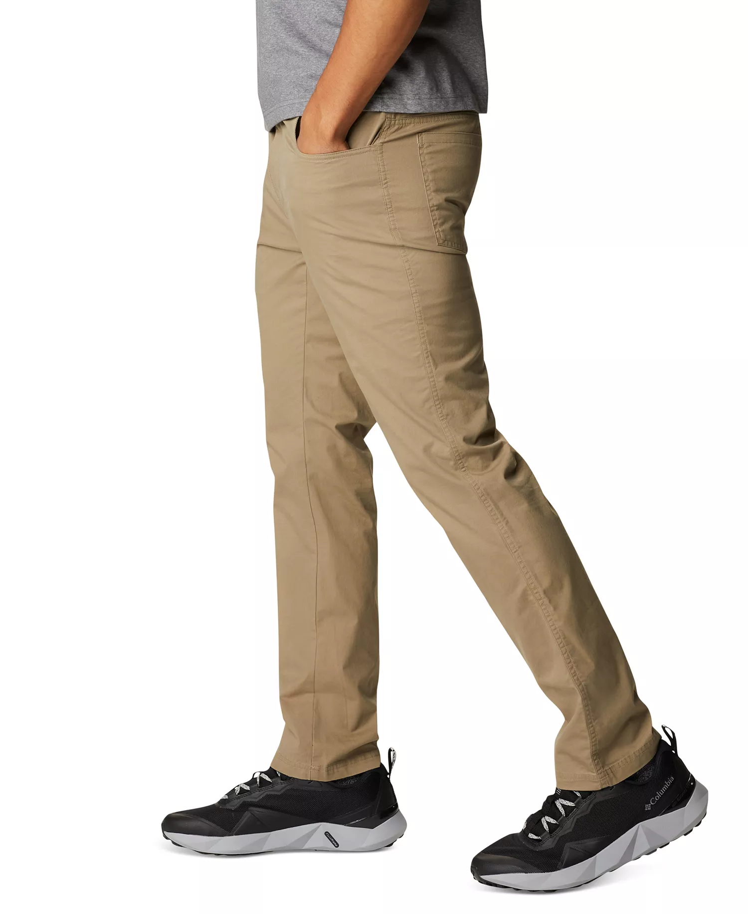 Men's Rapid Rivers UPF 50 Flat Front Pants - Flax - 30x30