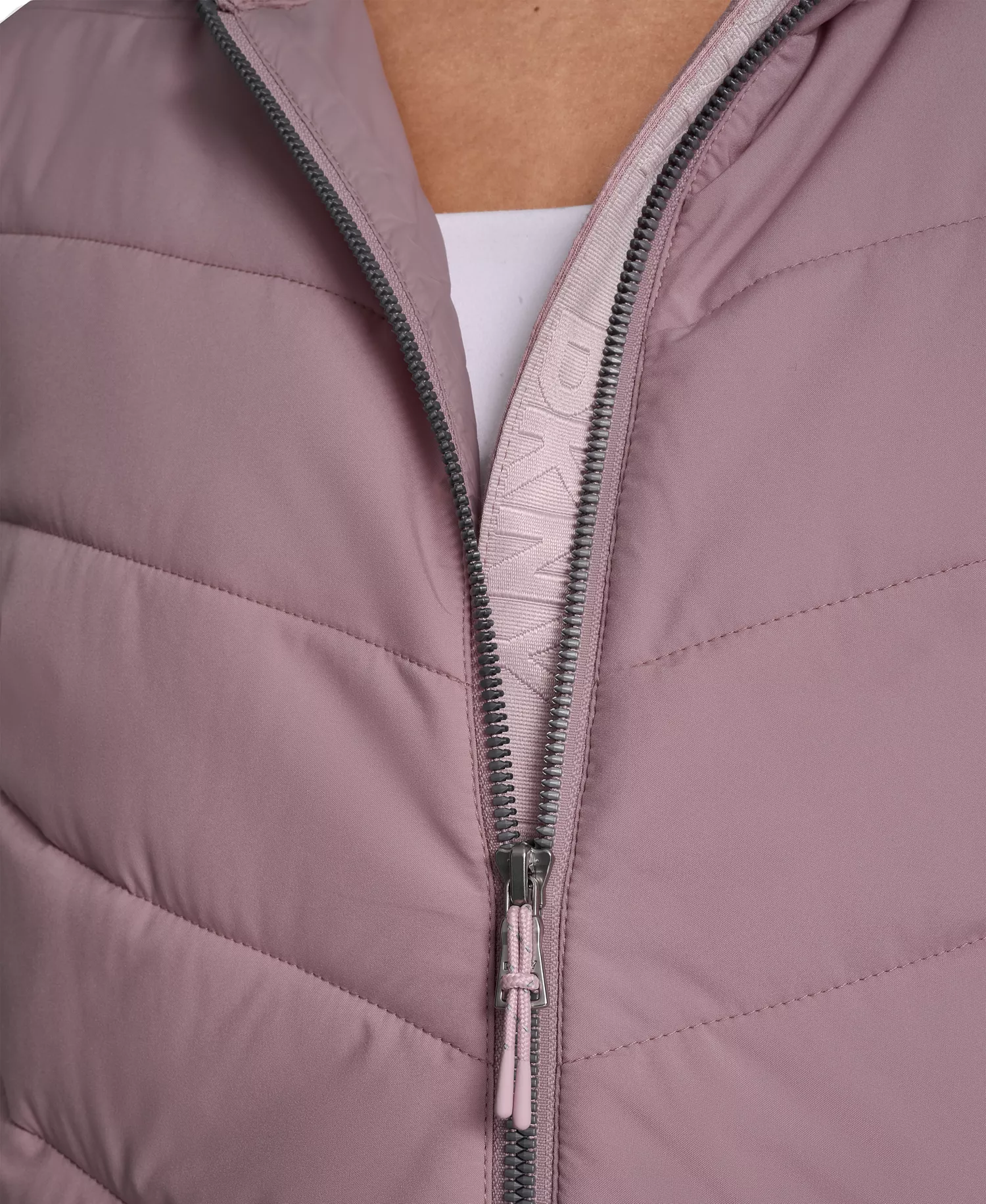 Women's Lightweight Hybrid Full-Zip Hooded Jacket - Allure - L