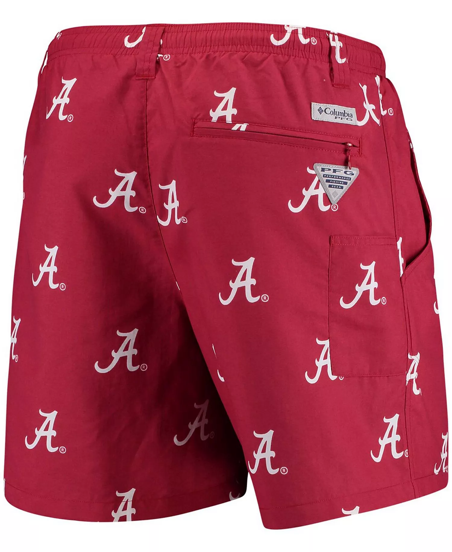 Men's Crimson Alabama Crimson Tide Backcast II Omni-Shade Hybrid Shorts - Crimson - Small