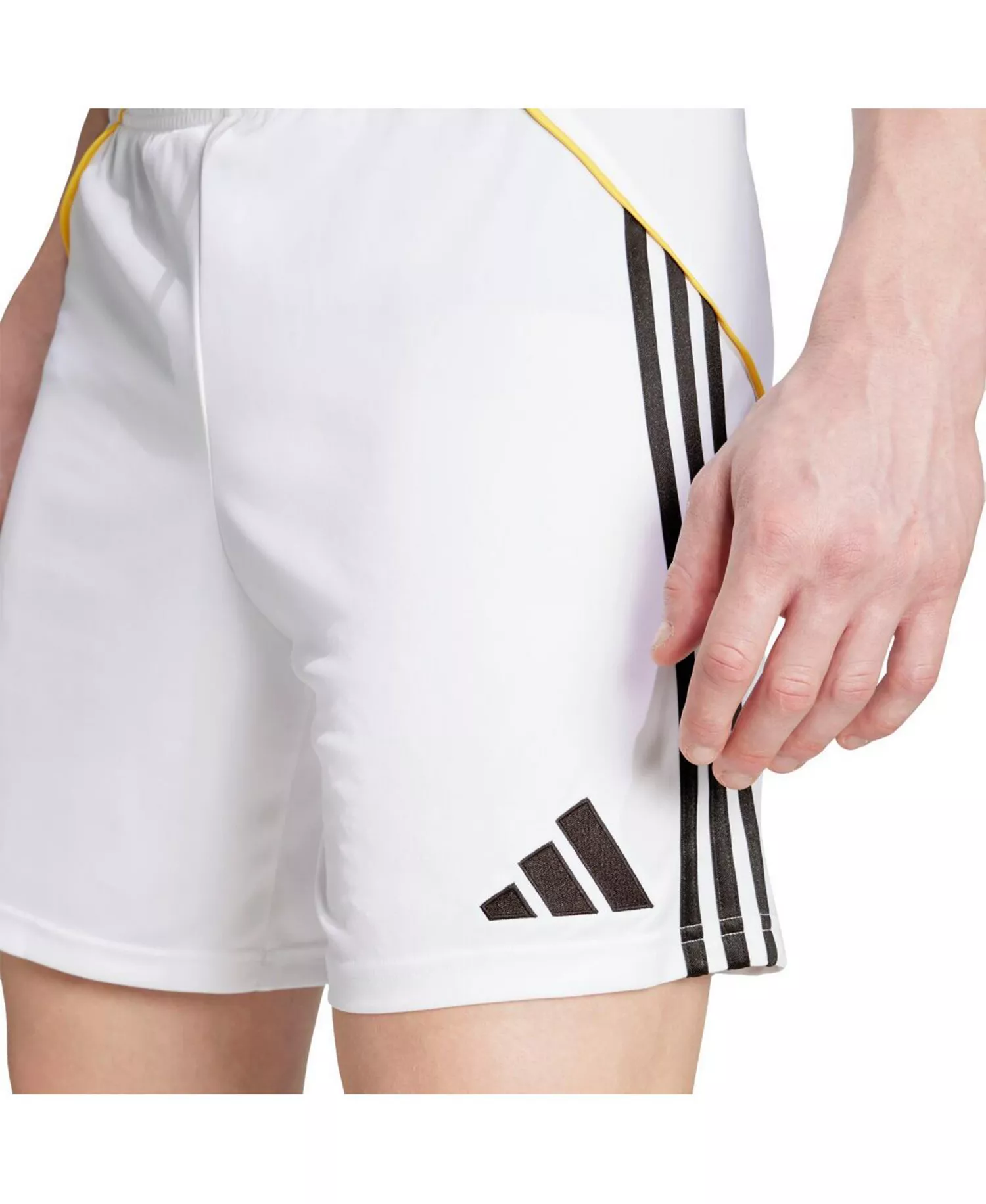 Men's White Real Madrid 2025/26 Home AEROREADY Replica Shorts - White - 2XL