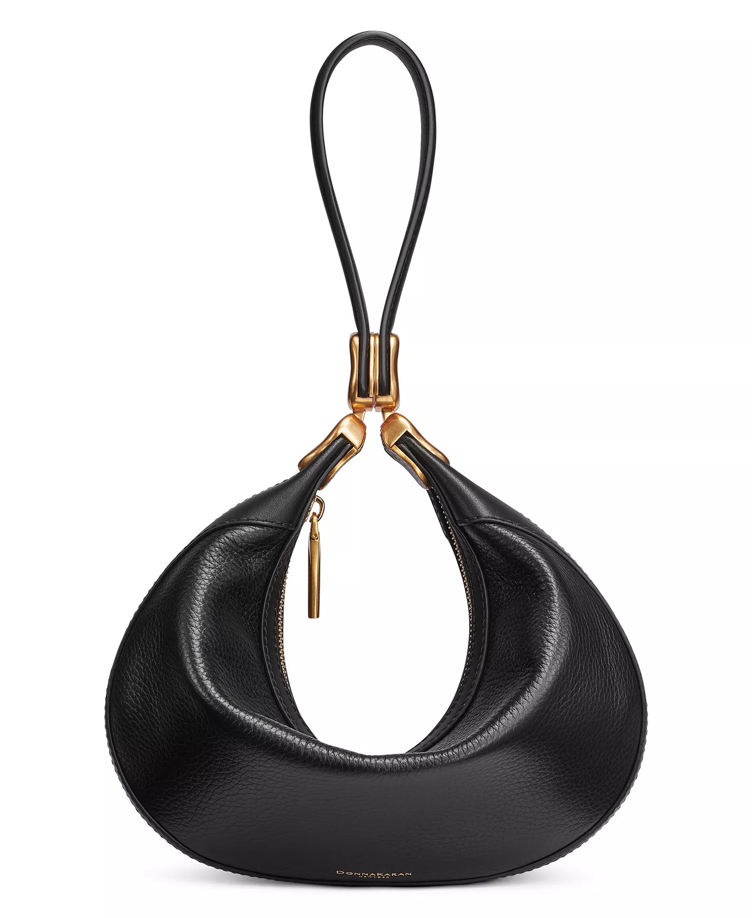 Women's Serge Convertible Shoulder Bag - Black, Gold - ONE SIZE