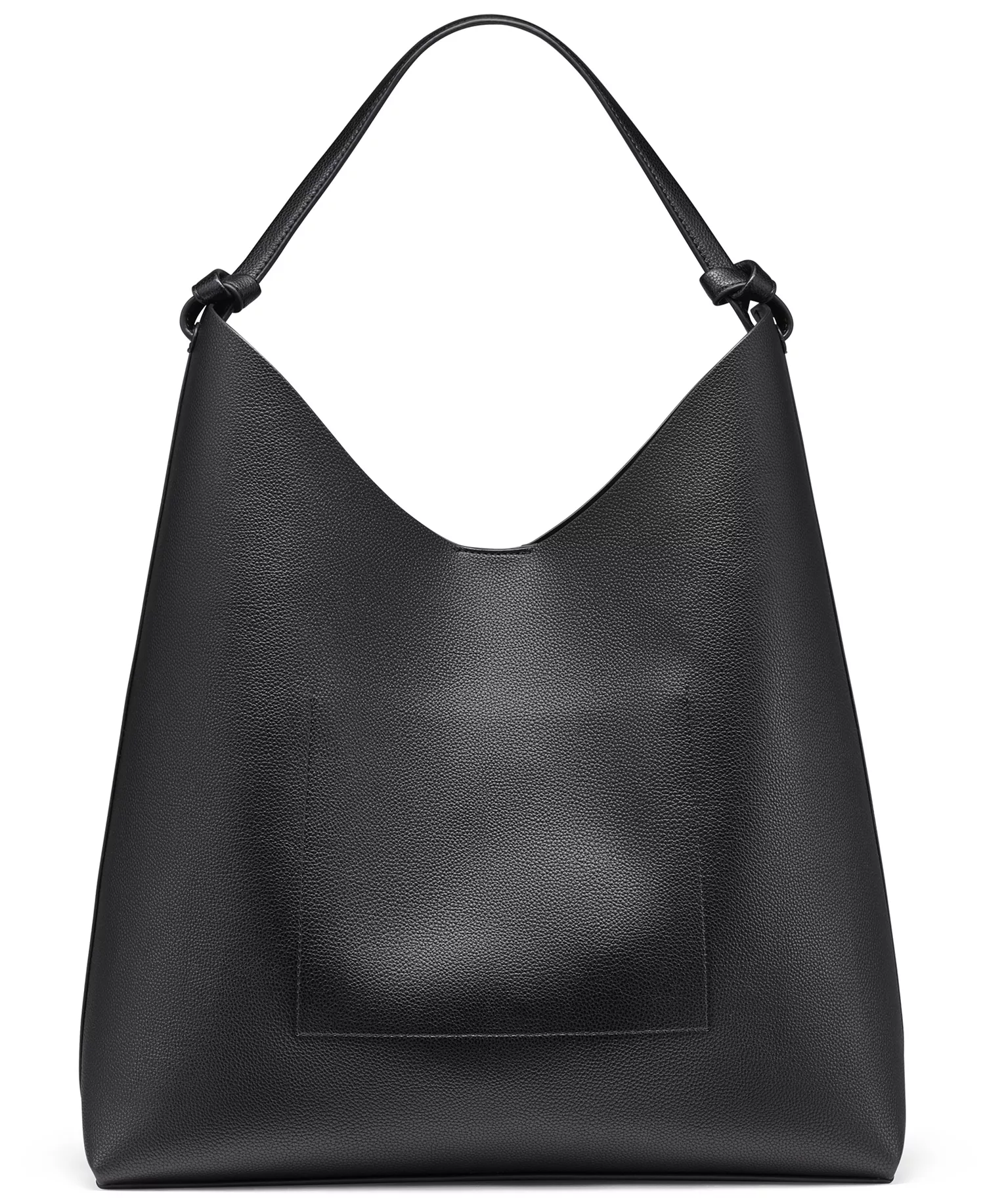 Paula Extra Large Hobo Bag - Black/silver - NO SIZE