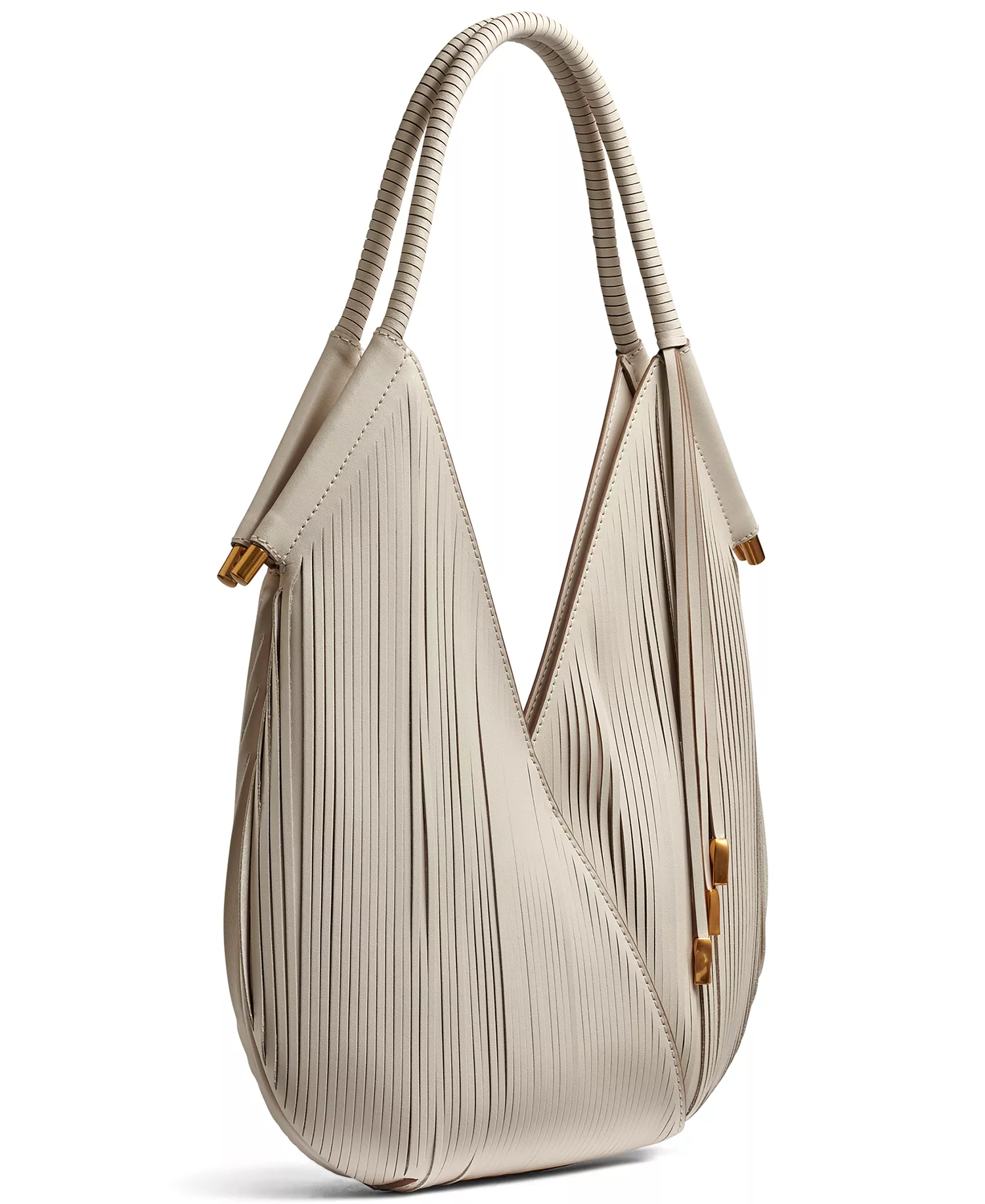 Baldwin Laser-cut Mini Shoulder Bag - Sand - NO SIZE
