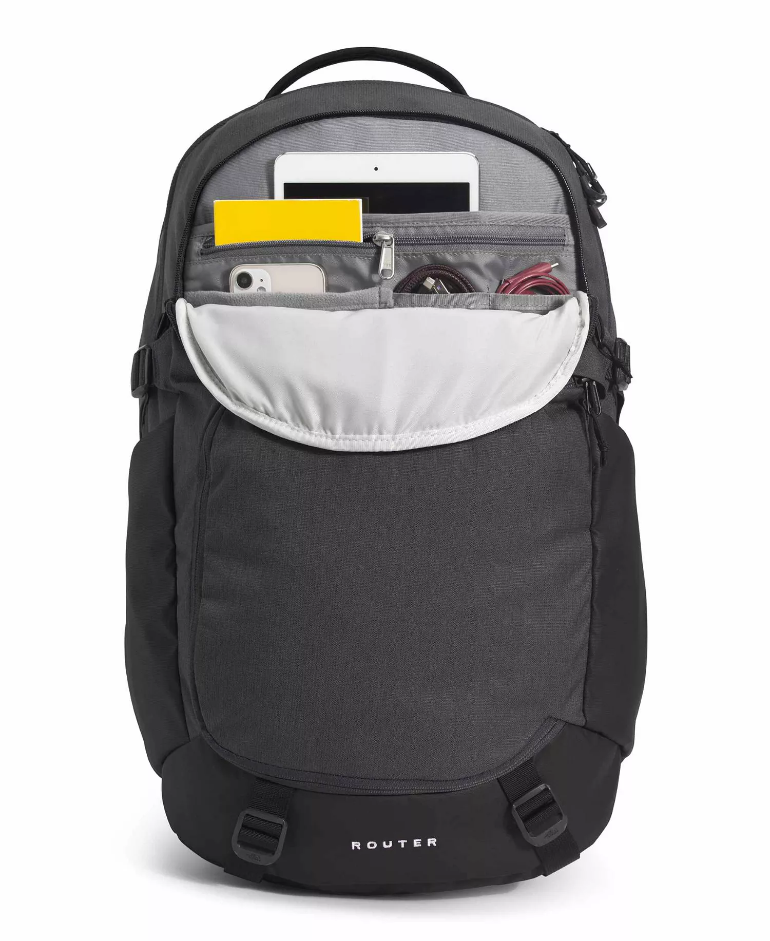 Men's Router Backpacks Messengers - Asphalt Gray Light Heather/Black - ONE SIZE