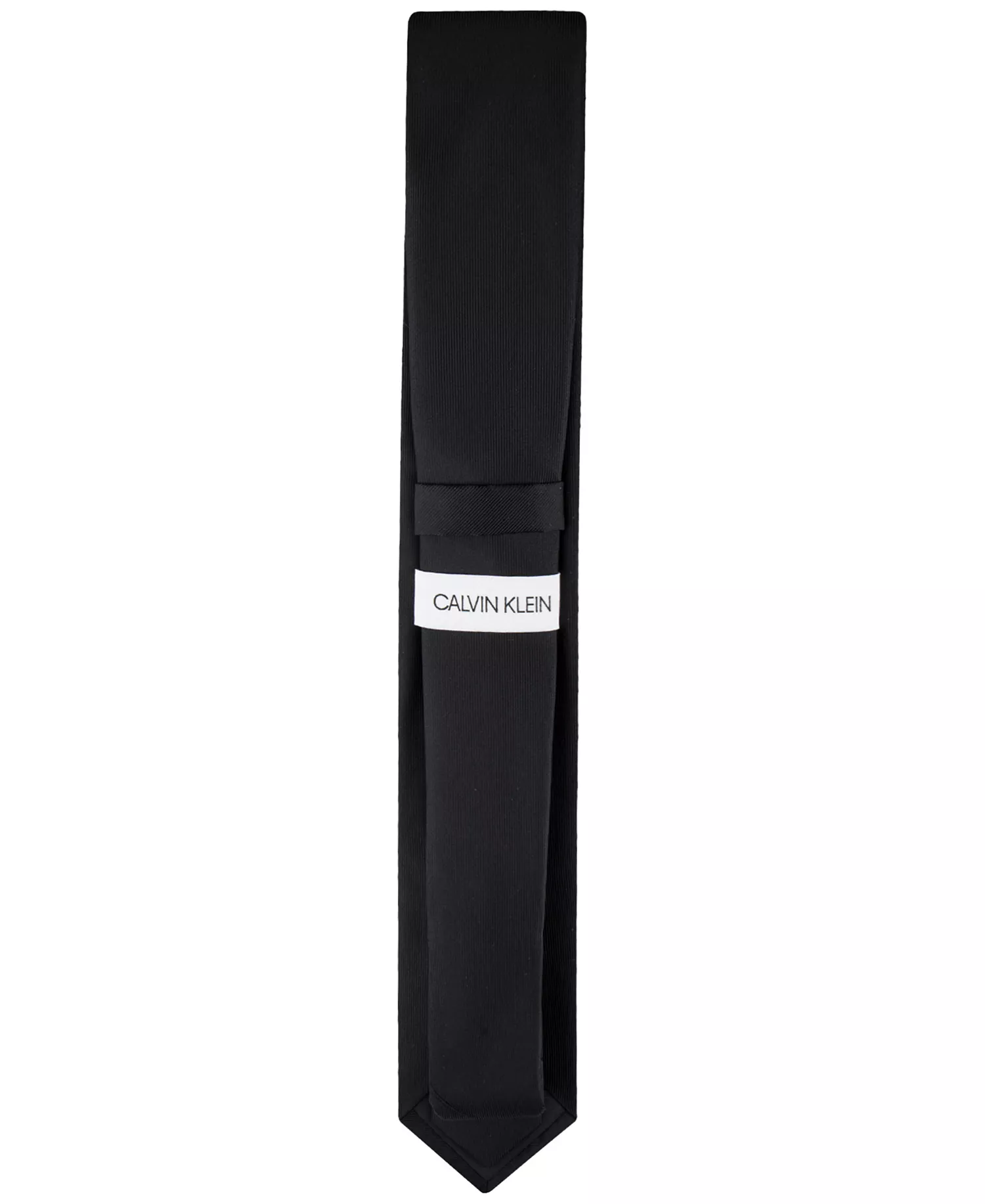 Men's Unison Solid Tie - Black - ONE SIZE