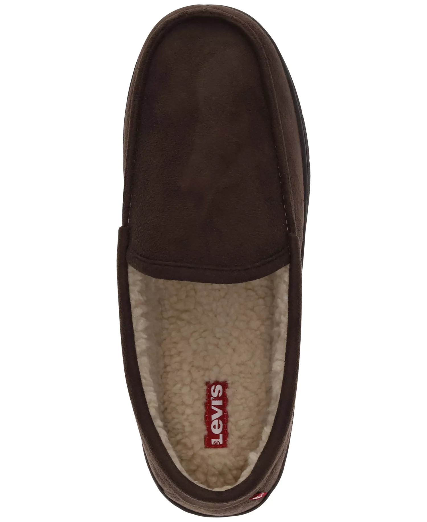 Men's Fields Faux-Sherpa Slippers - Tan - XXLarge