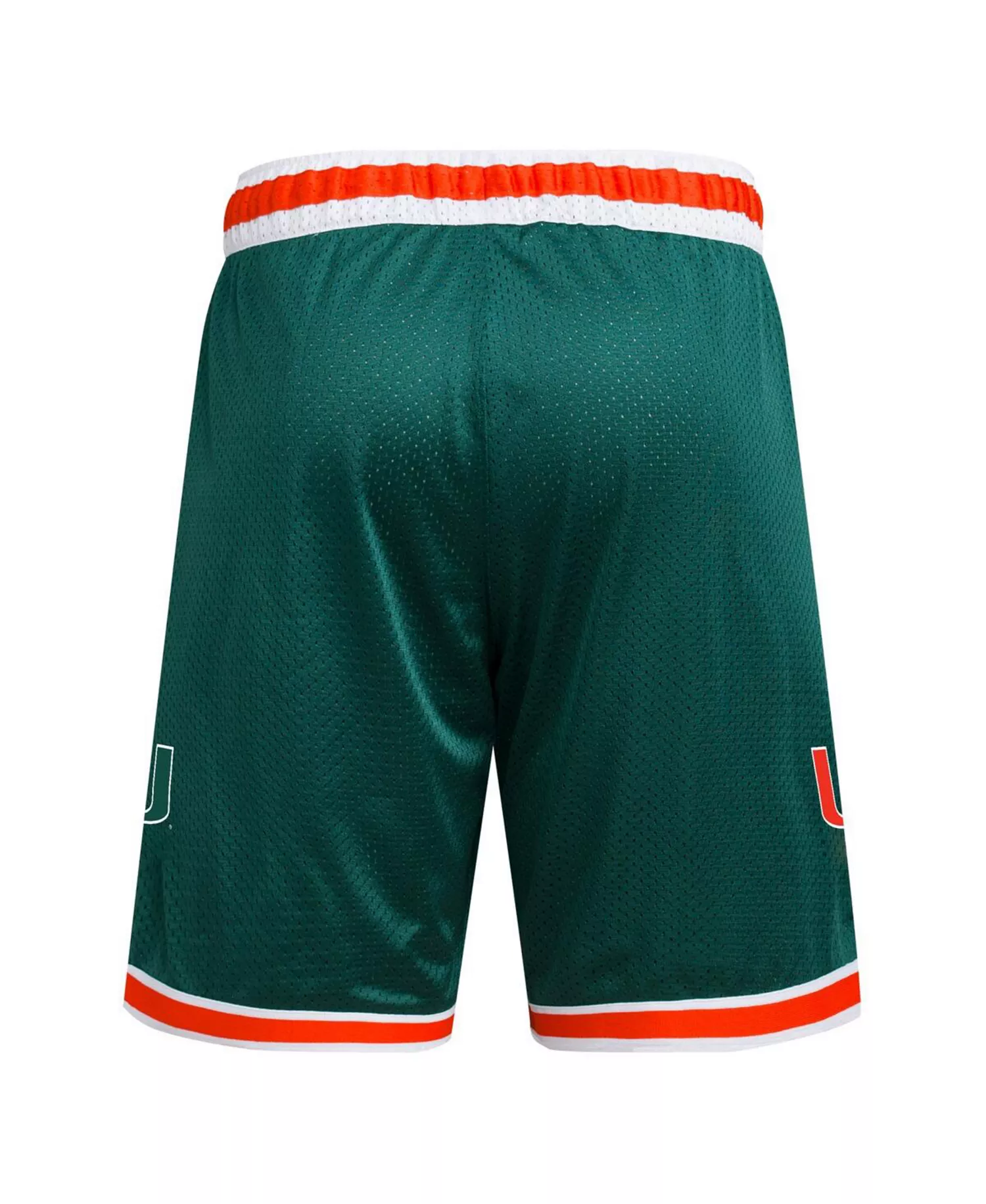 Men's Green Miami Hurricanes Swingman Replica Basketball Shorts - Green - M