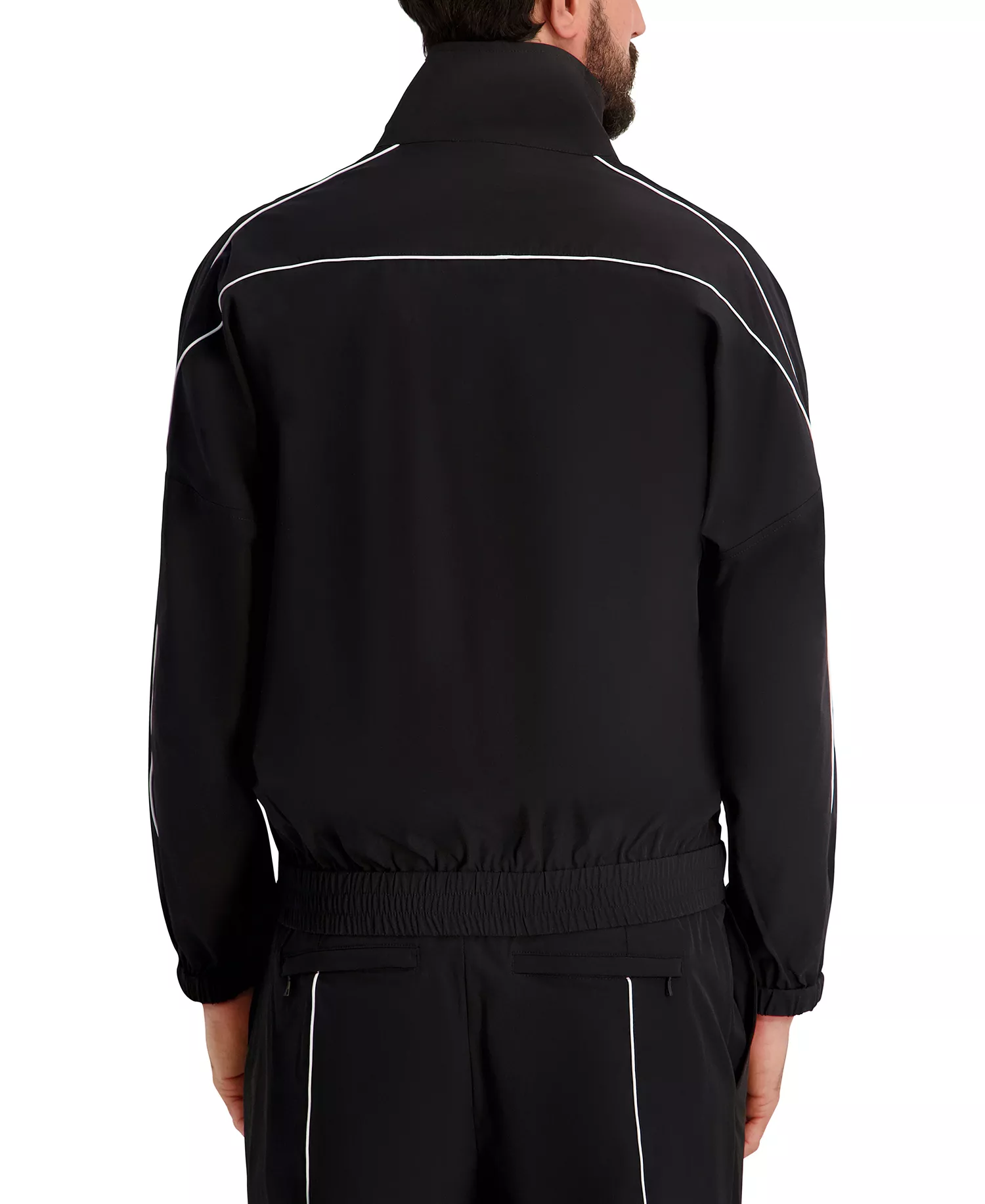 Men's Regular-Fit Track Pant - Black - 2XL