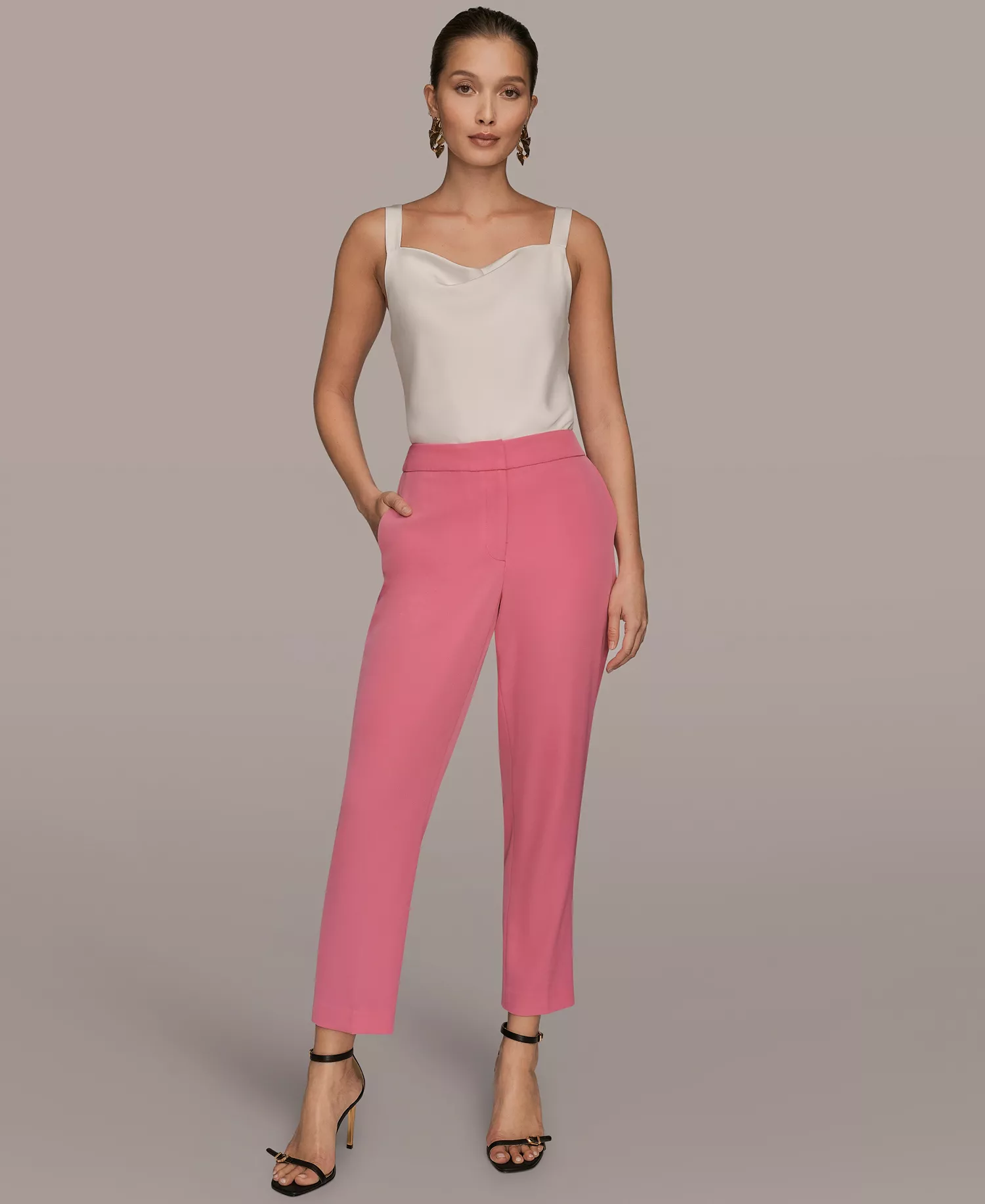 Women's Straight-Leg Ankle-Length Pants - Bimini - 0