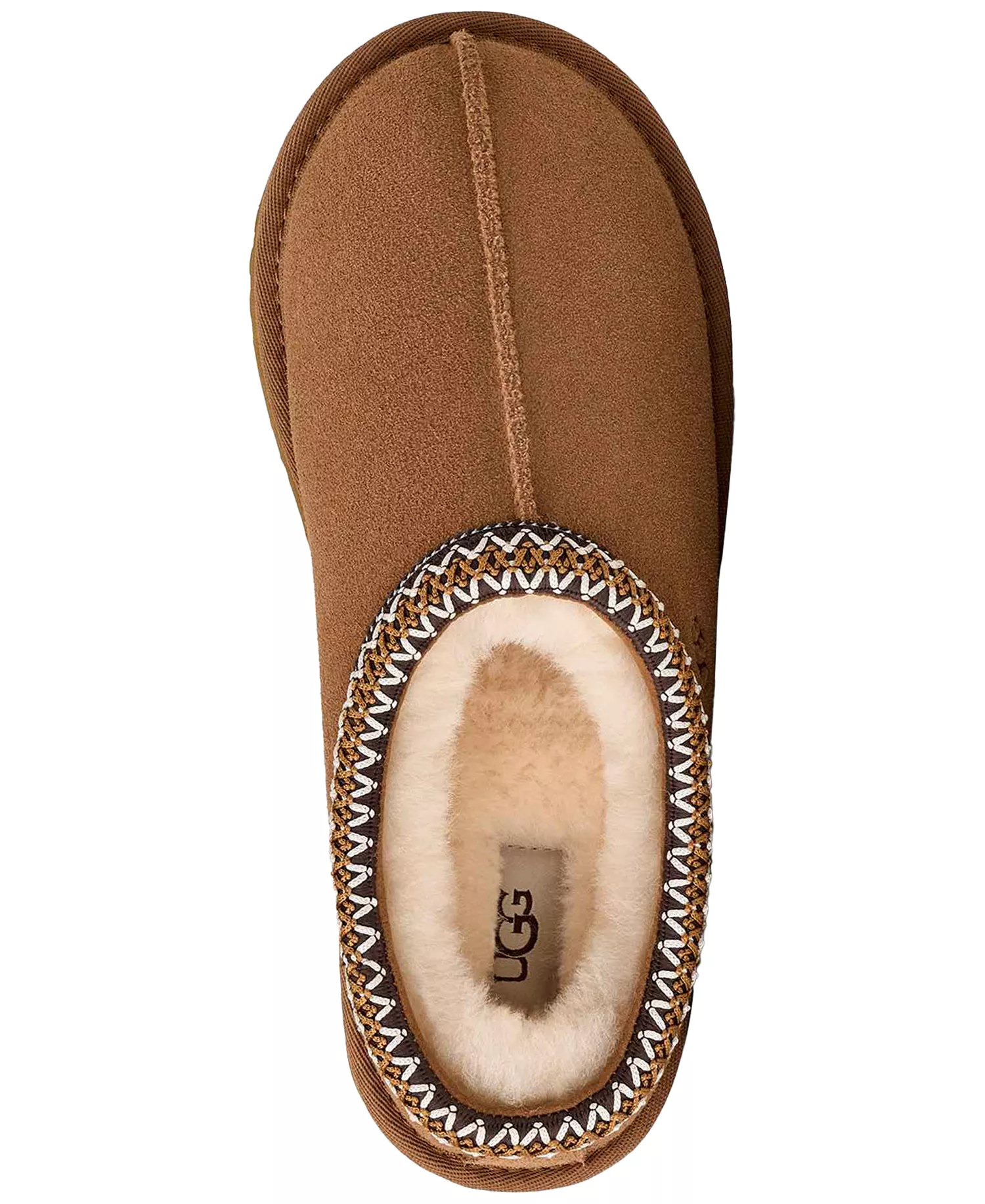 UGG Women's Tasman II  Slip-On Slide In Slippers - Chestnut - 10M