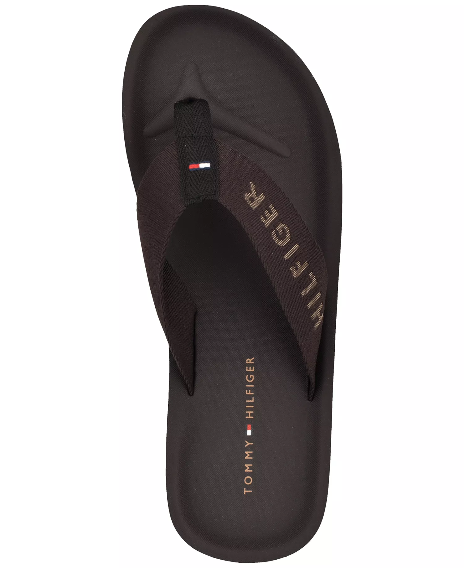 Men's Oaan Sport Flip Flop Sandal - Dark Coffee - 10