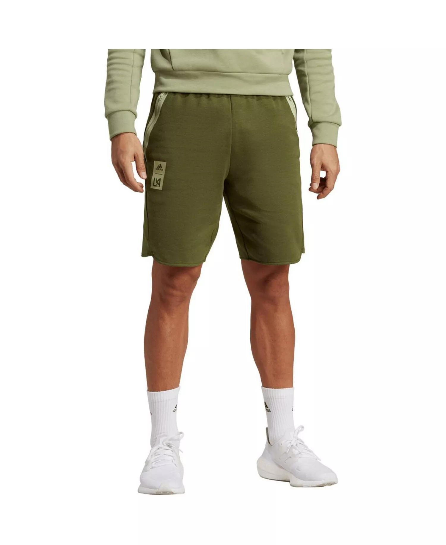 Men's Green LAFC 2023 Player Travel Shorts - Green - 2XL