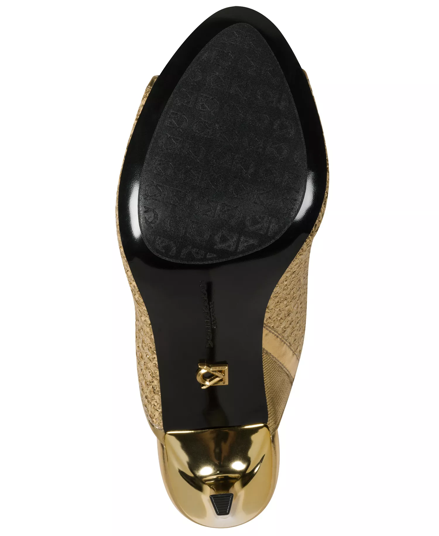 Women's Donna Heeled Stiletto Heel Sandals - Gold - 10