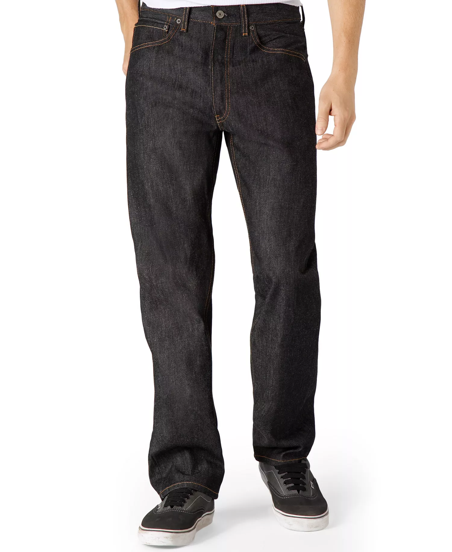 Men's Big & Tall 501® Original Shrink to Fit Jeans - Black Rigid - 32 - 34