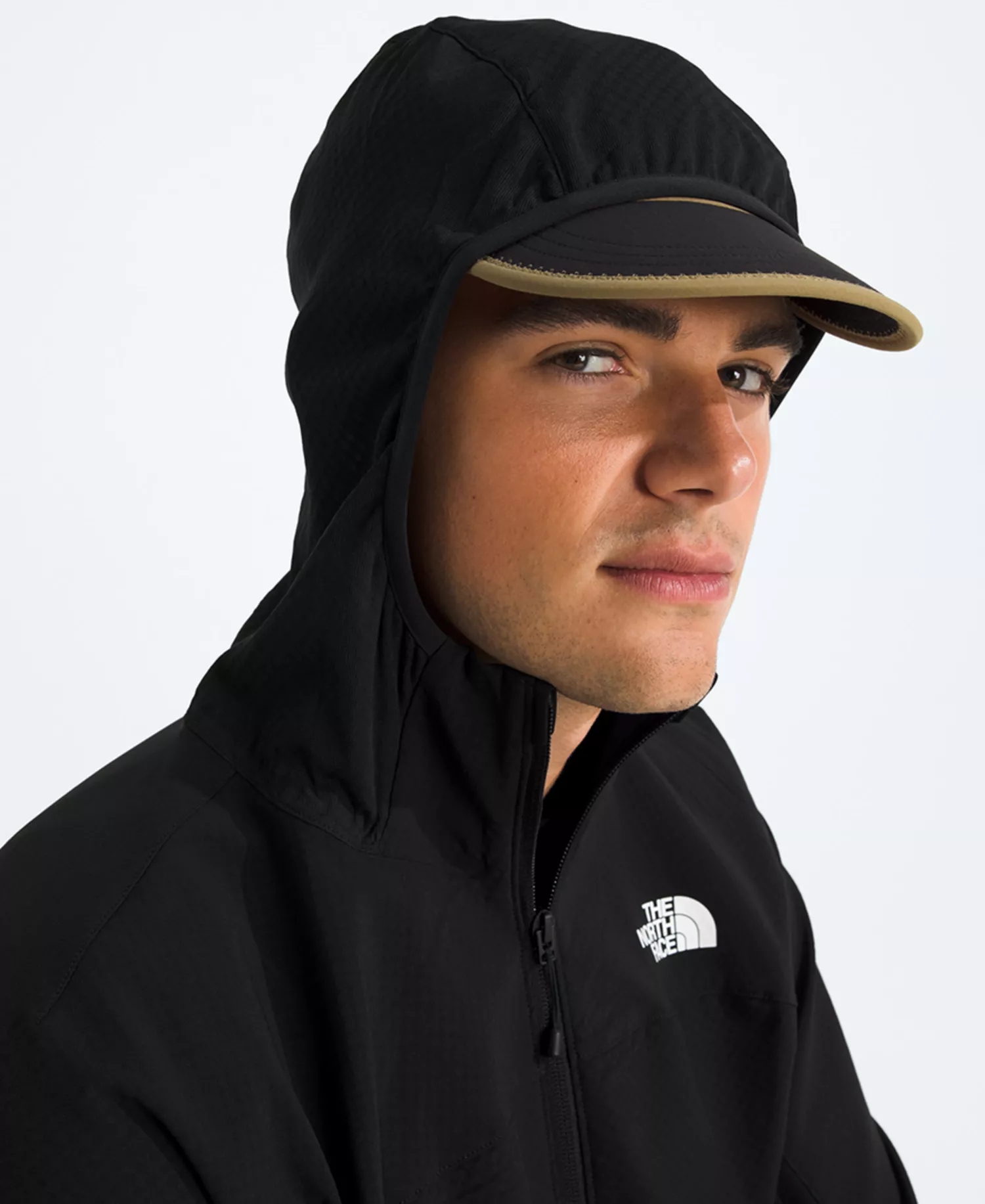 Men's Tek Approach Hooded Jacket - Black - 2XL