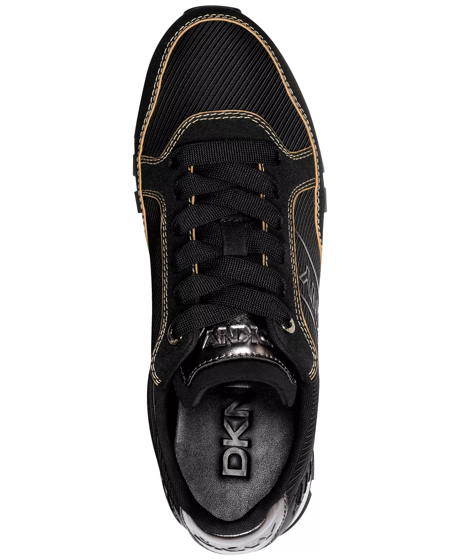 Women's Falina Lace Up Sneakers - Black - 5.5M