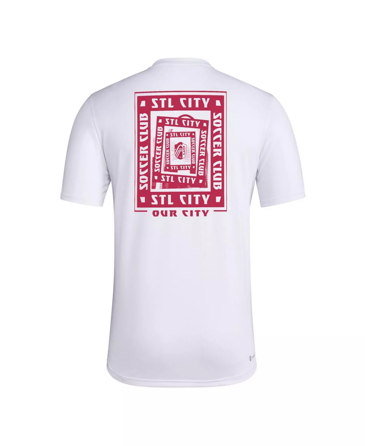 Men's White St. Louis City SC Local Wrap T-Shirt - White - L