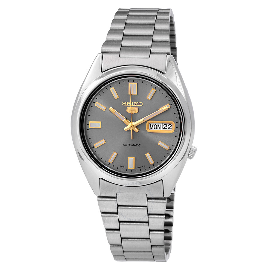 Seiko 5 Automatic Grey Dial Men's Watch