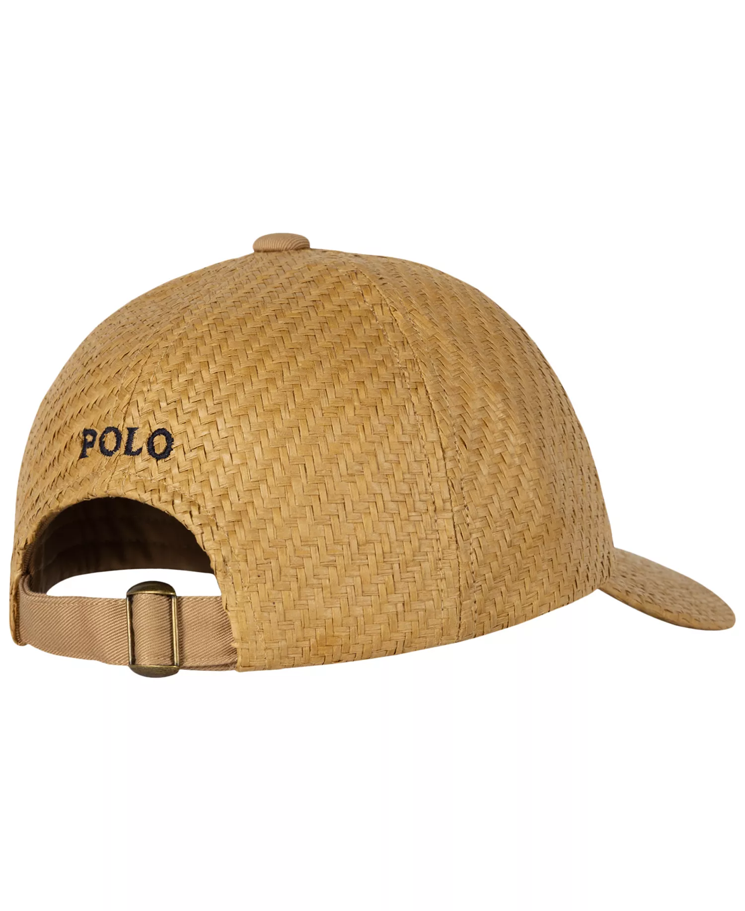 Men's Straw Baseball Hat - Cafe Tan - ONE SIZE