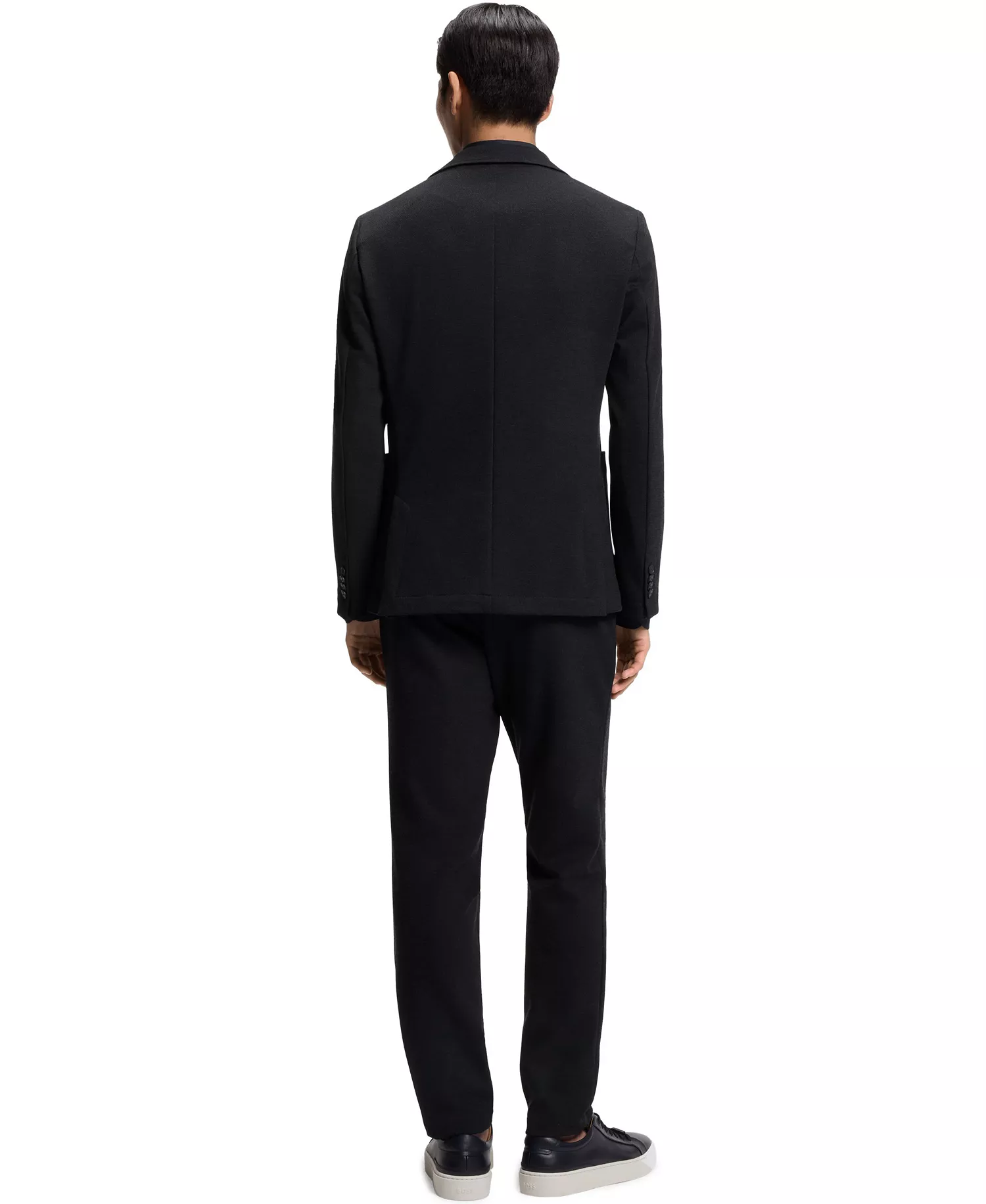 Men's Performance-Stretch Slim-Fit Blazer - Dark Blue - 36R