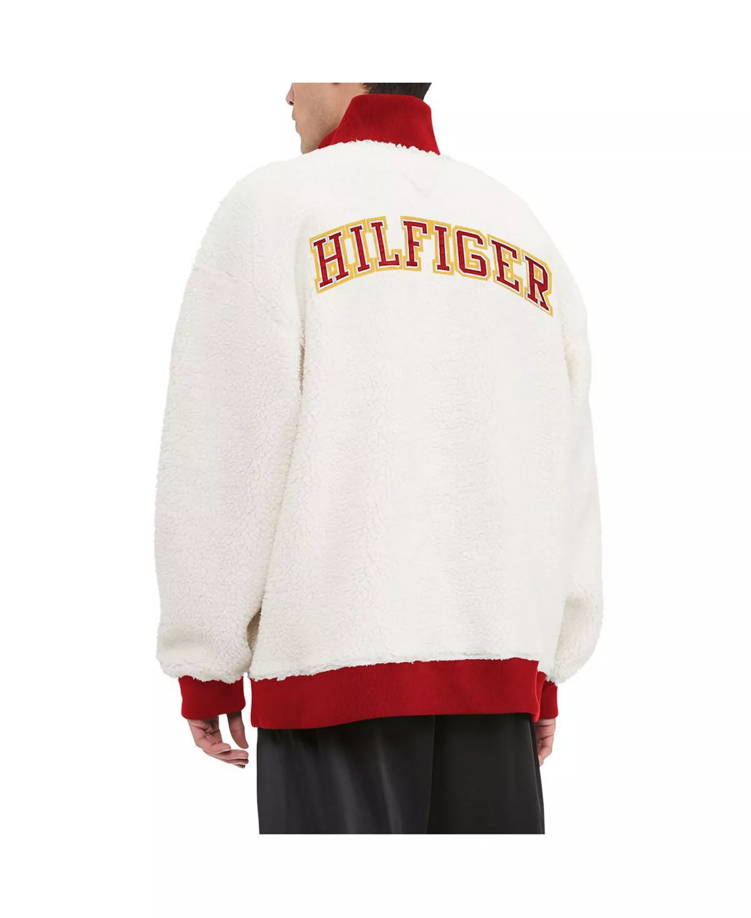 Men's Cream Kansas City Chiefs Jordan Sherpa Quarter-Zip Sweatshirt - Cream - 2XL