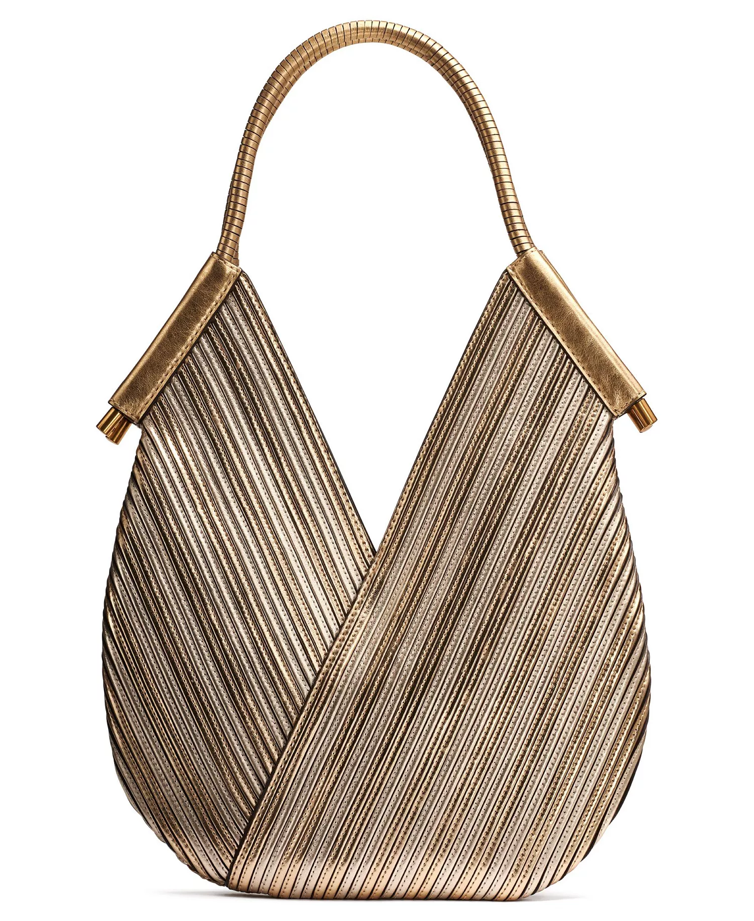 Baldwin Mini Metallic Shoulder Bag - Gold - NO SIZE