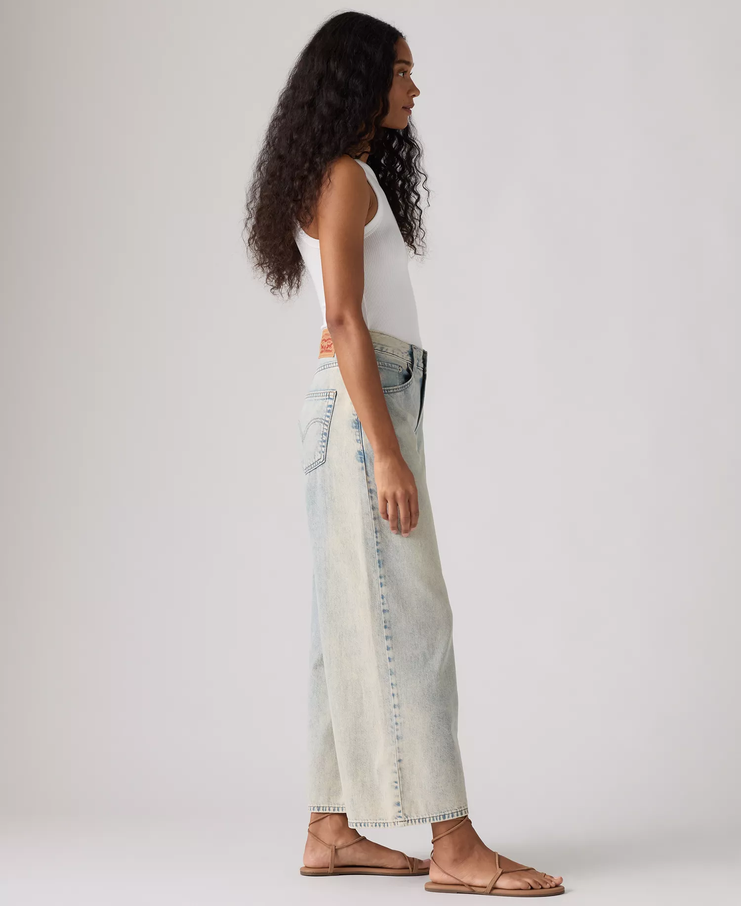 Women's Wide-Leg Ankle Goodbye Jeans - A Little Hazy 94 Baggy - 24