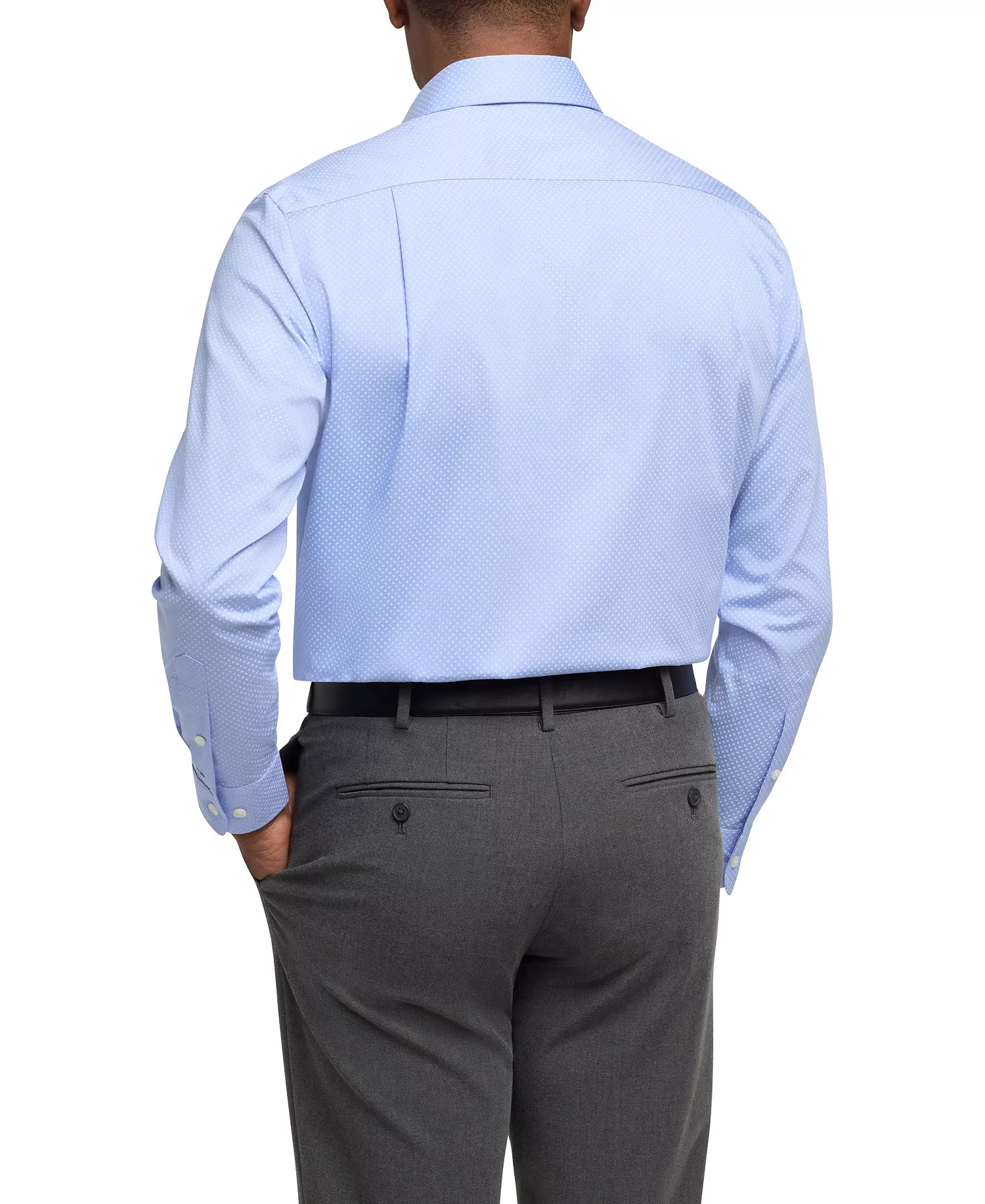 Men's Regular Fit Dress Shirt - Blue - 14.5 32/33