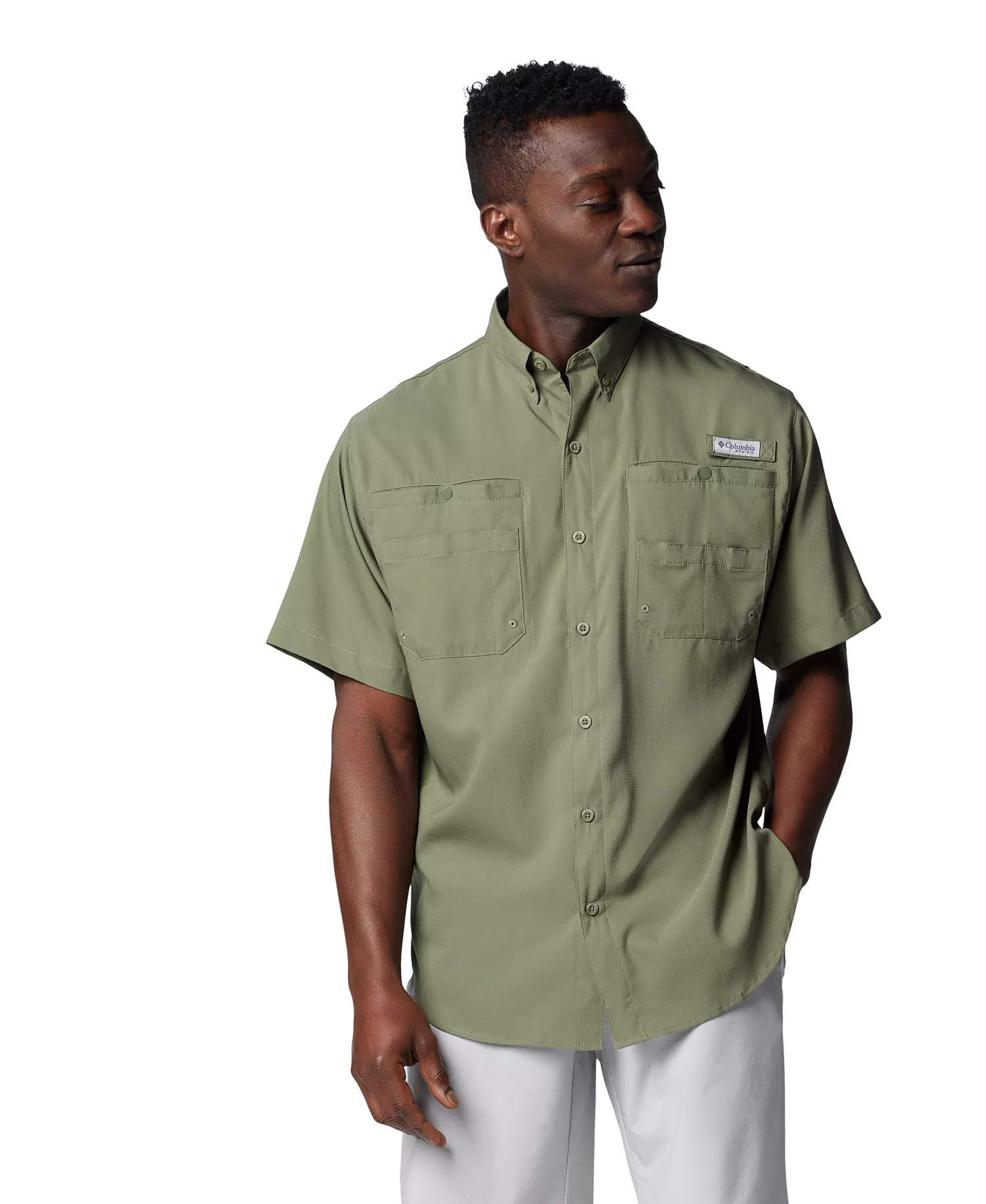 Men's Tamiami Short Sleeve Shirt - Cypress - L