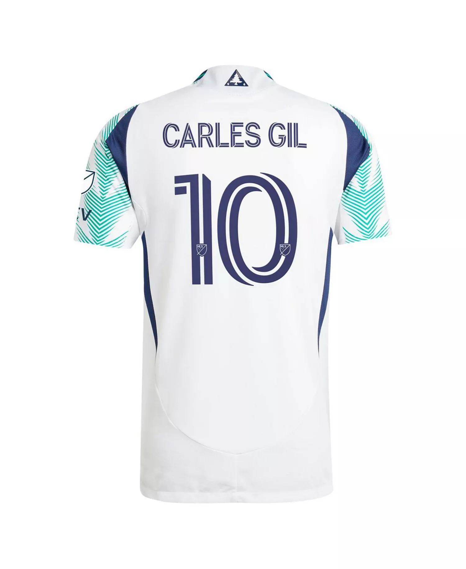 Men's Carles Gil White New England Revolution 2025 Eastern White Pine x Flag of New England Authentic Player Jersey - White - 2XL
