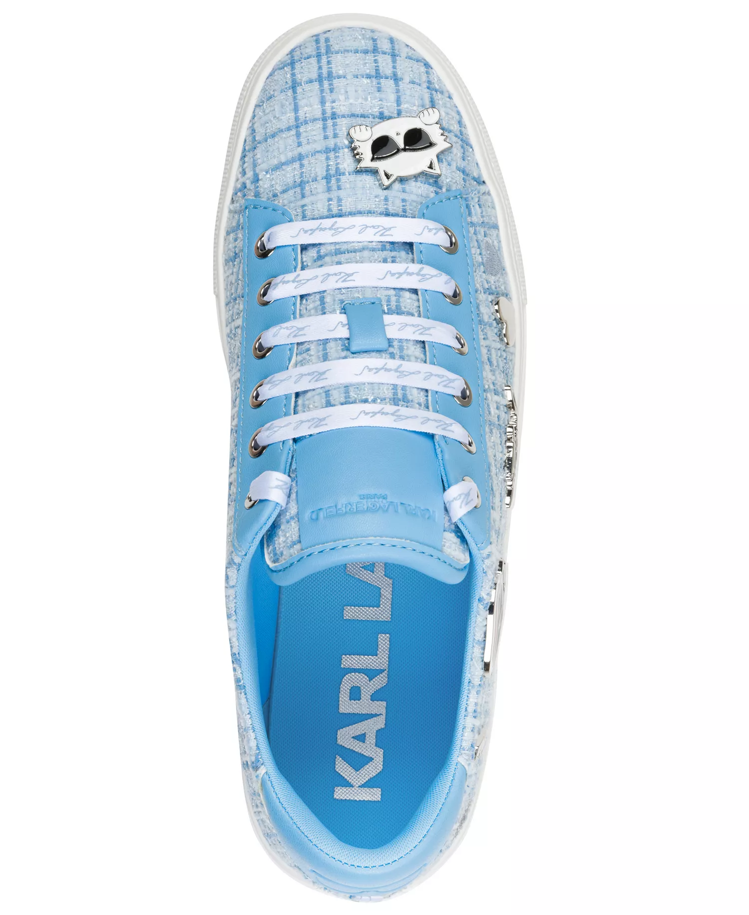 Women's Cate Pins Lace-Up Sneakers - Baltic Blue - 10