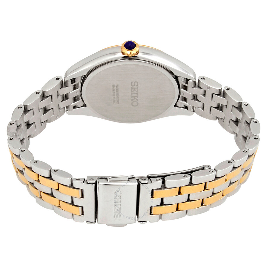 Seiko Open Box - Crystals Quartz White Dial Ladies Watch