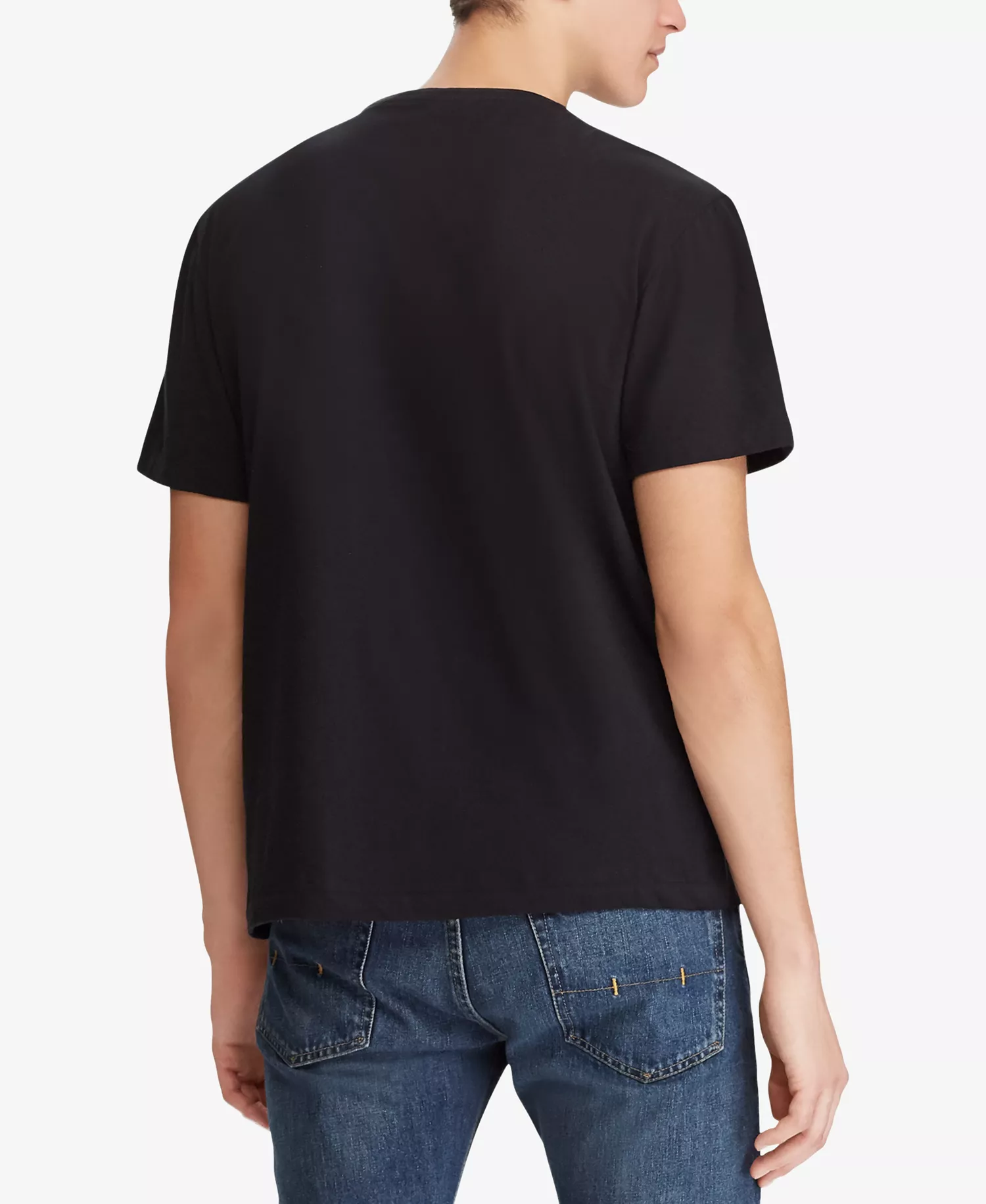 Men's Classic-Fit Crewneck T-Shirt - Black - 2XL