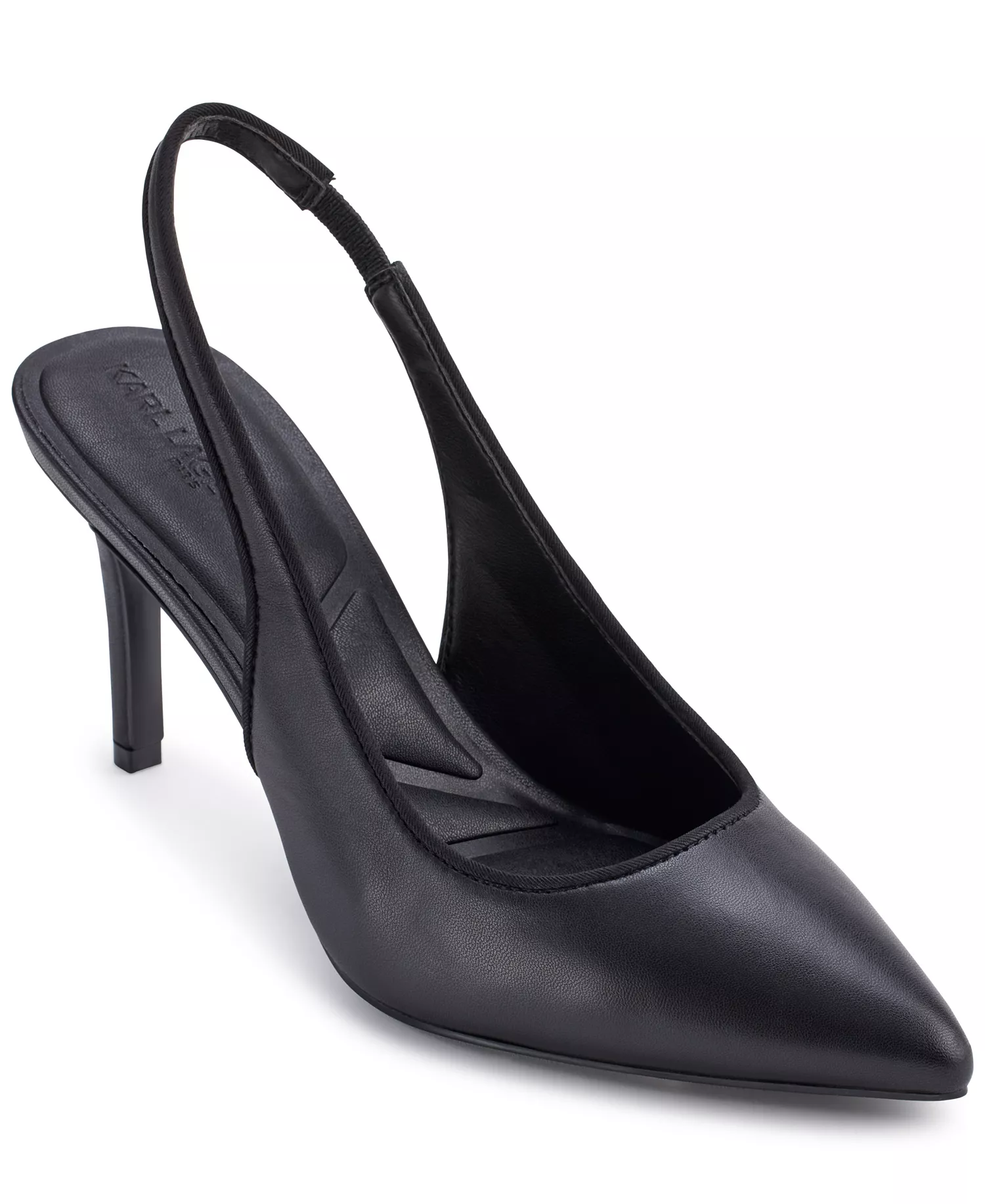 Women's Rosalyn Pointed-Toe Slingback Pumps - Black - 10M