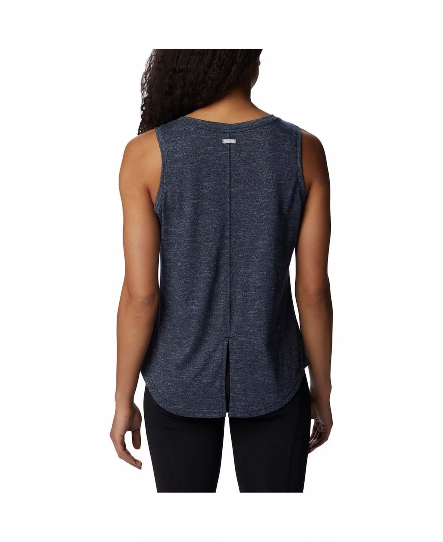 Women's Navy Dallas Cowboys Cades Cape Omni-Wick Tri-Blend Tank Top - Navy - 2XL