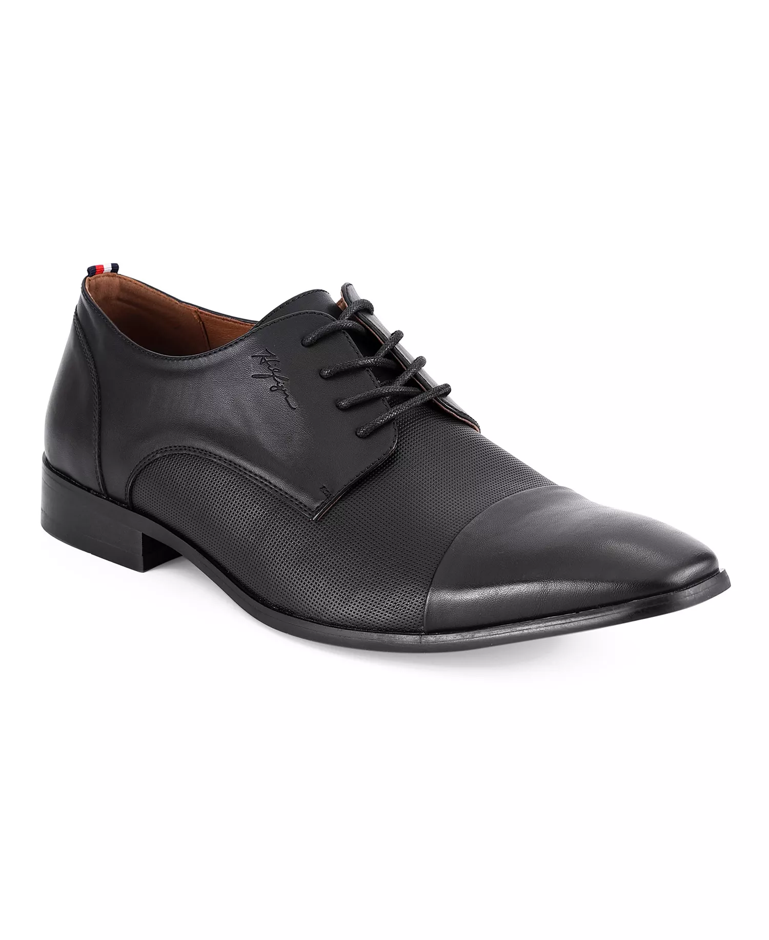 Men's Sheldon Lace Up Dress Oxfords - Black - 10.5M