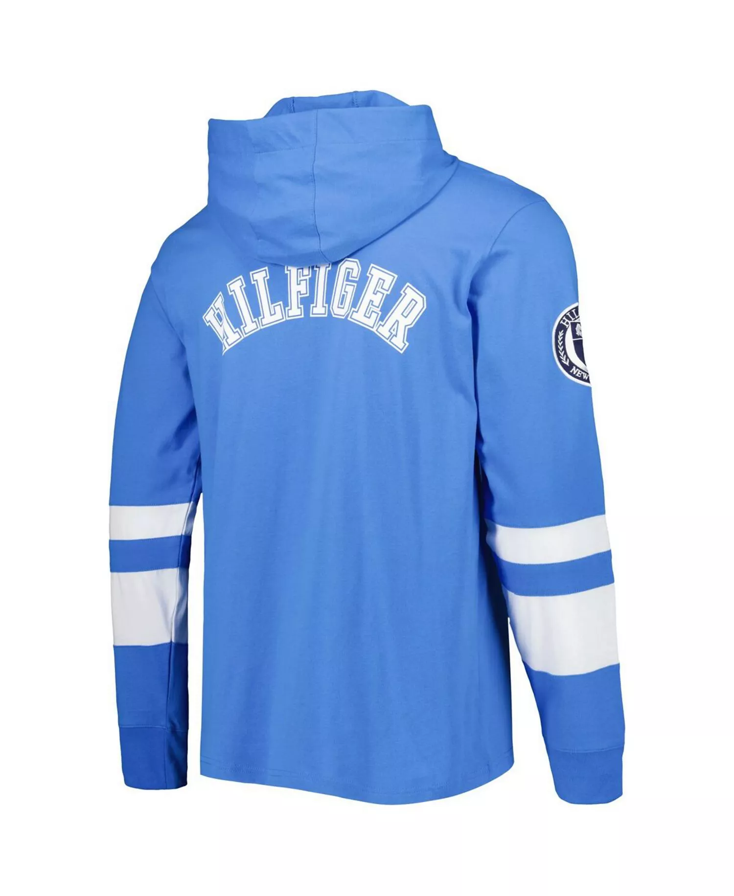 Men's Powder Blue, White Los Angeles Chargers Alex Long Sleeve Hoodie T-shirt - Powder Blue, White - 2XL