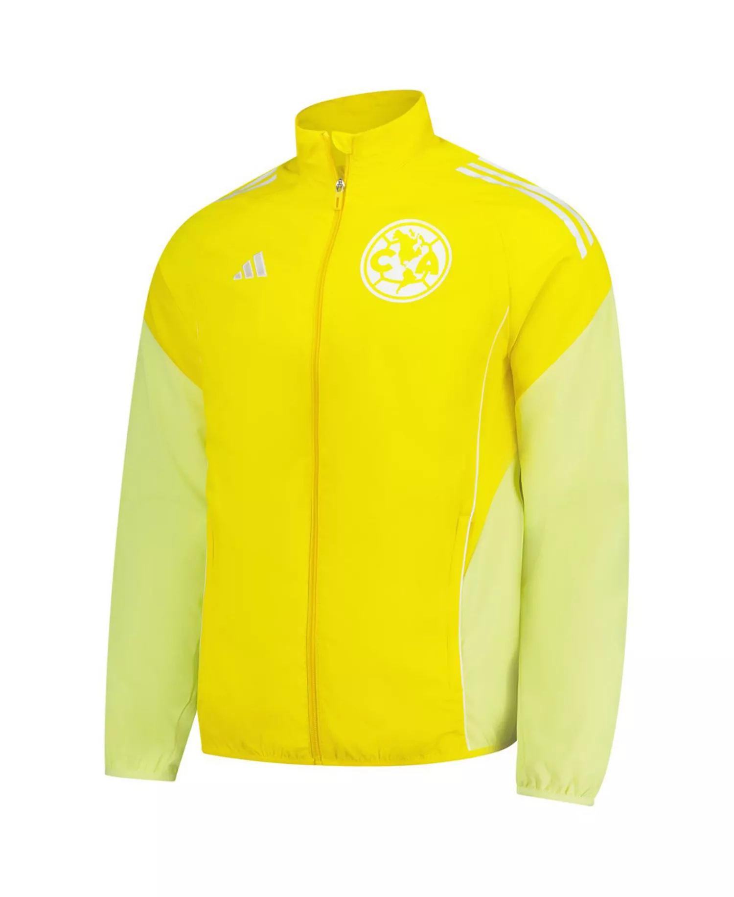 Men's Yellow Club America 2025/26 Anthem Full-Zip Jacket - Yellow - S