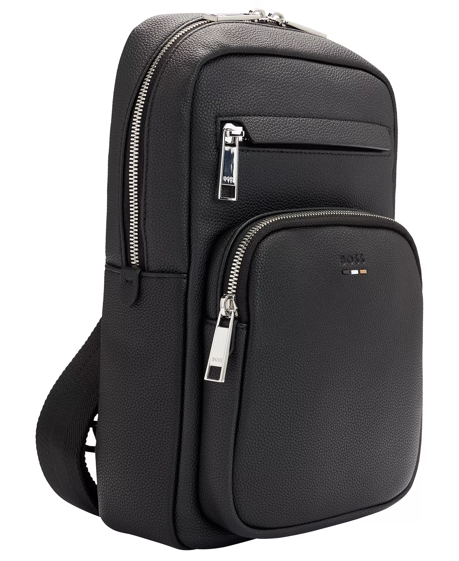 Men's Ray Monostrap Hobo Bag - Black - ONE SIZE