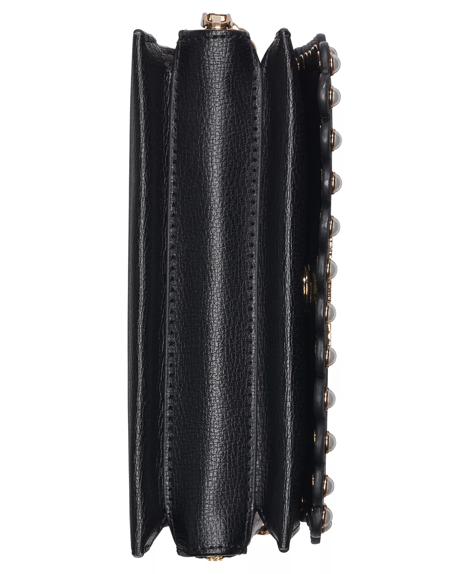 Lourdes Small Crossbody Bag - Black/Gold - ONE SIZE