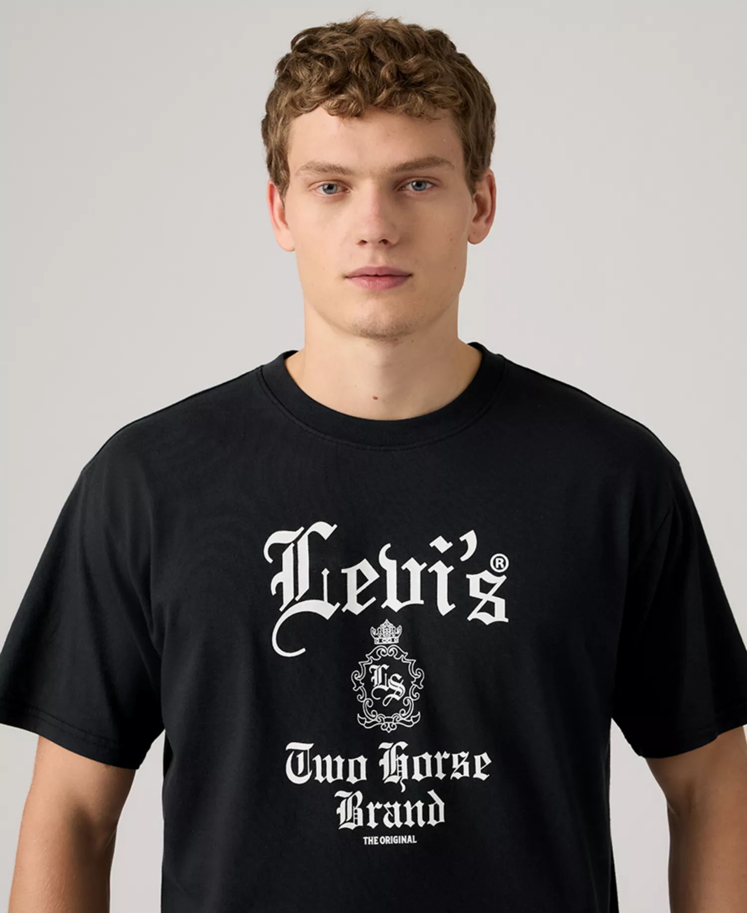 Men's Boxy Crewneck T-Shirt - Black - 2XL