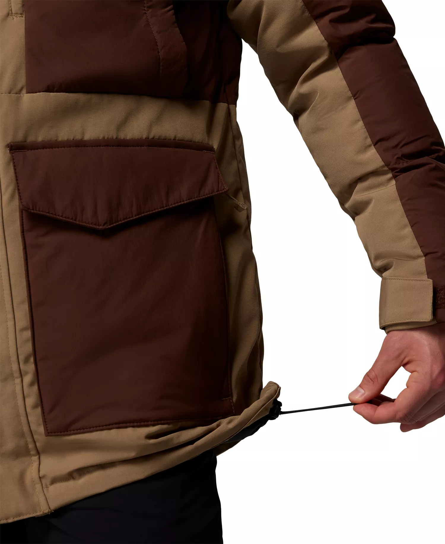 Men's Marquam Peak Fusion Parka - Delta, Tobacco - L