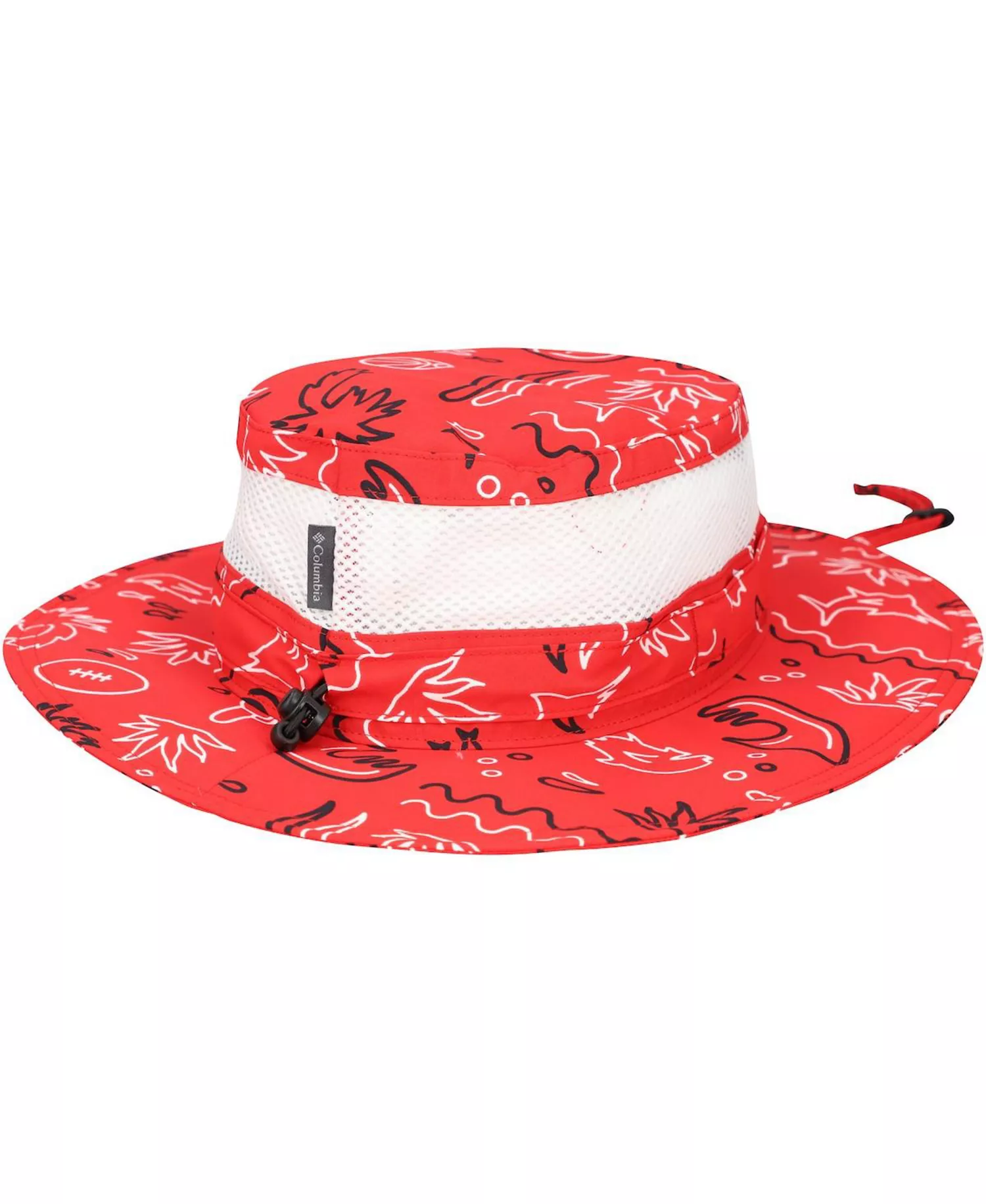 Men's and Women's Red Georgia Bulldogs Bora Bora Printed Booney Hat - Red - Adjustable