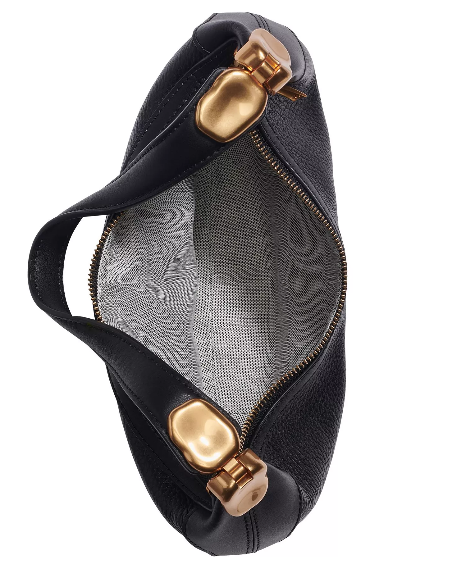 Women's Serge Convertible Shoulder Bag - Black, Gold - ONE SIZE