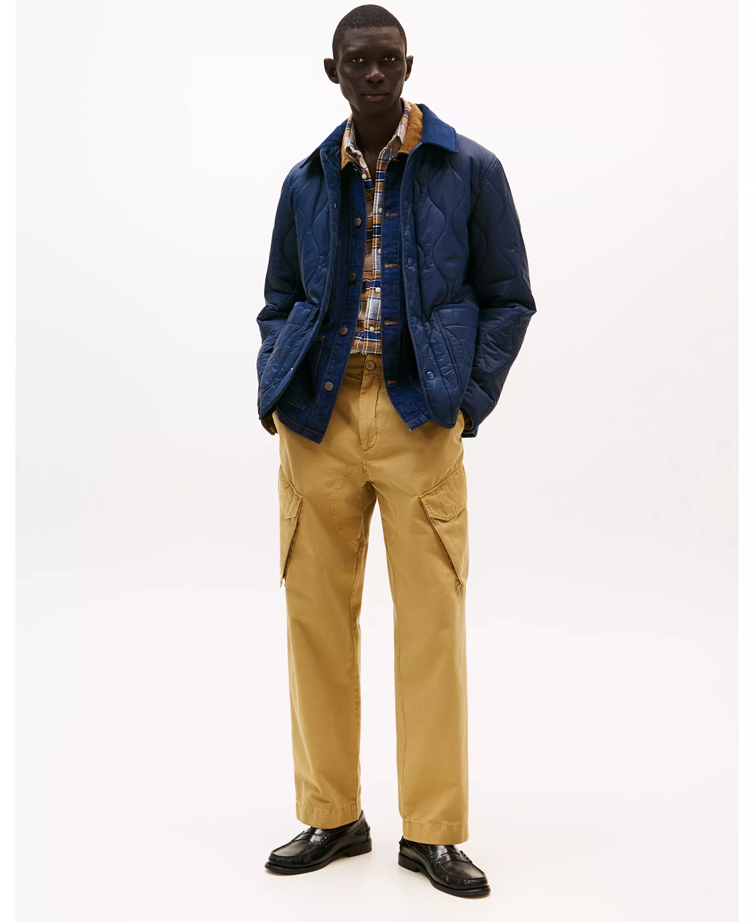 Men's Lightweight Quilted Jacket - Dark Night Navy - XL