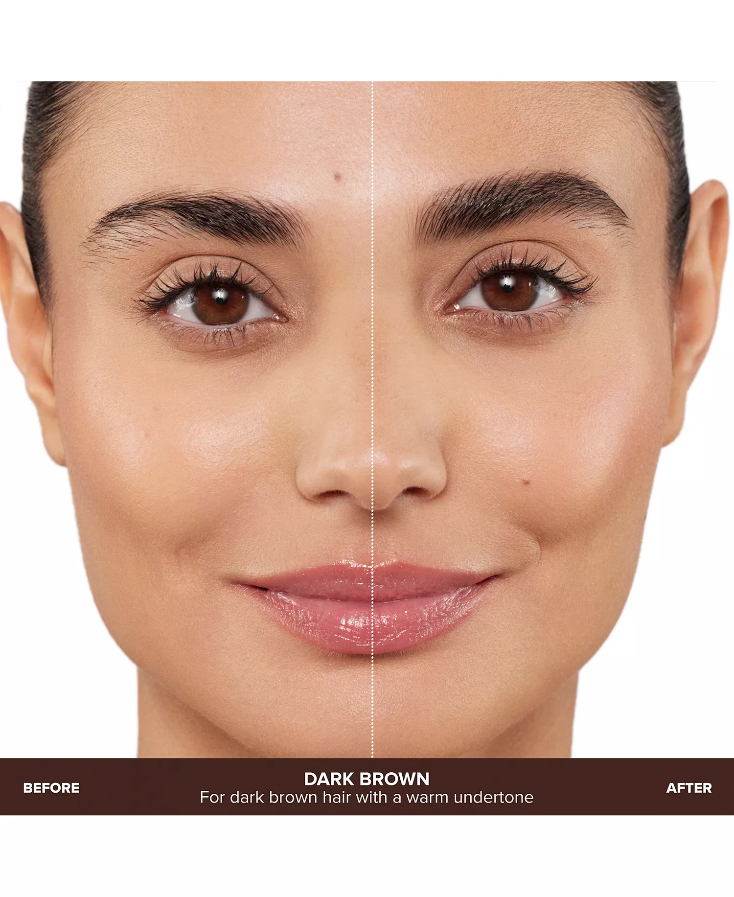 Natural and Polished Deluxe Brow Kit - Dark Brown - No Size