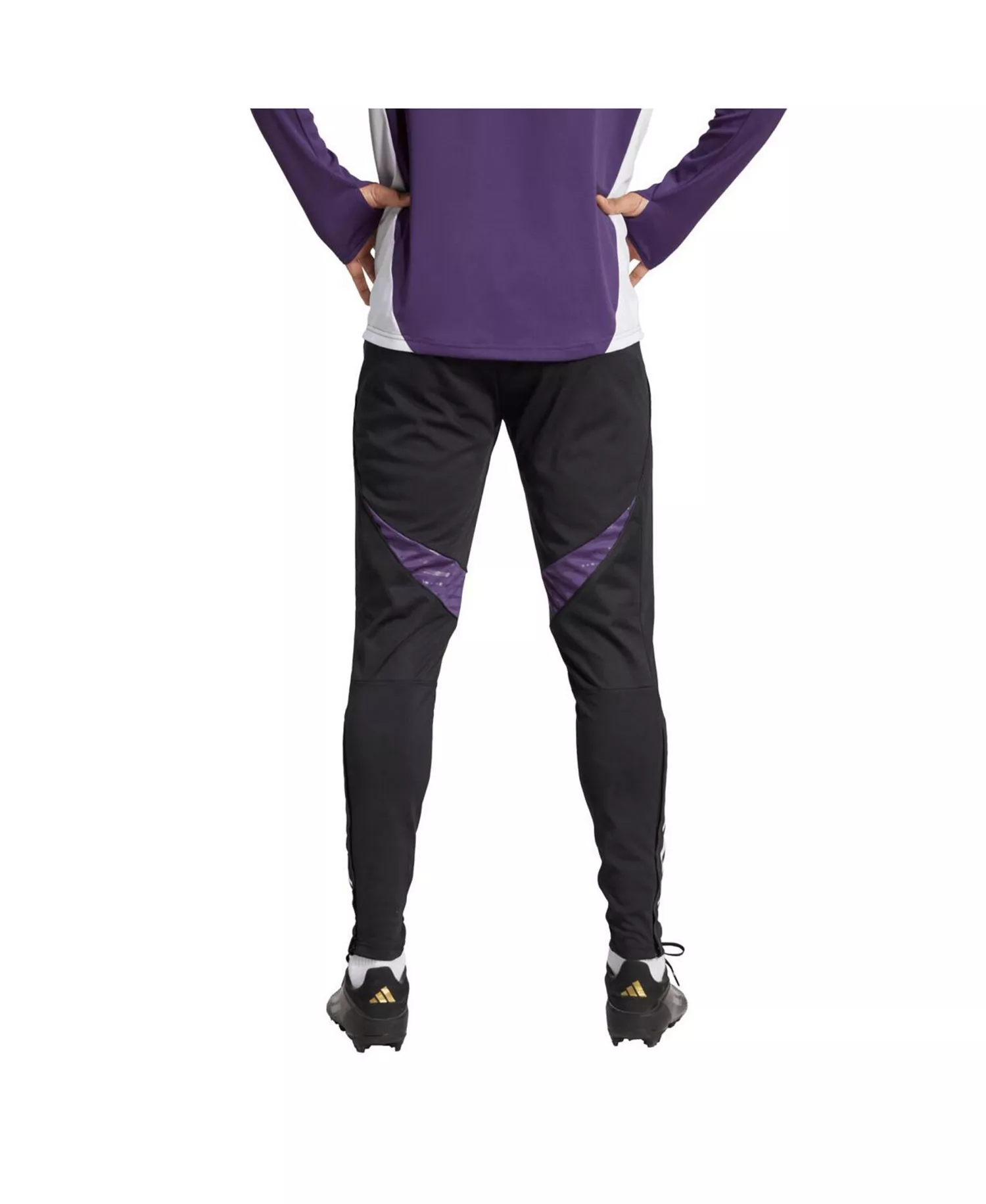 Men's Black Manchester United 2025/26 AEROREADY Training Pants - Black - 2XL