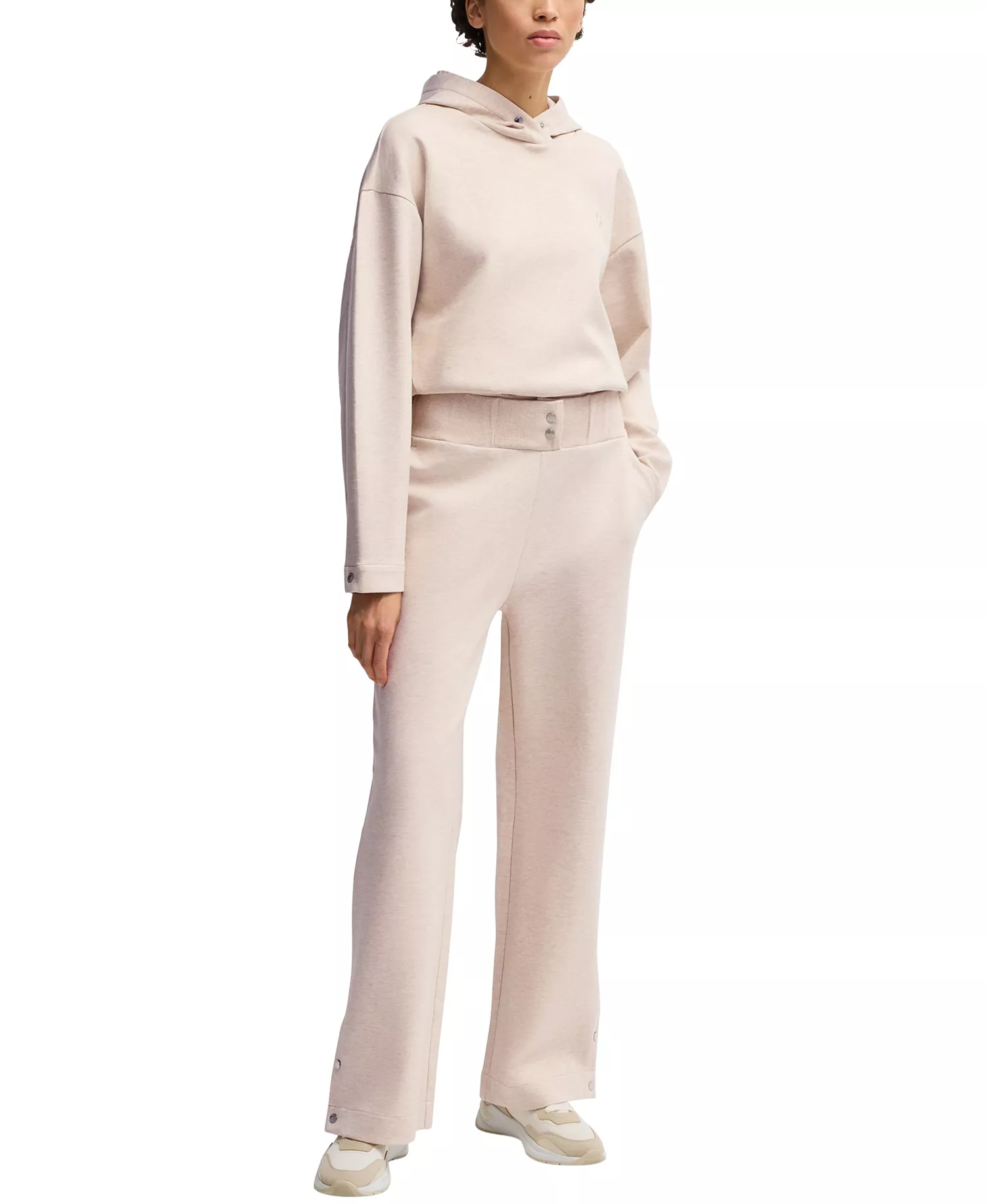 Women's Double B Tracksuit Bottoms - Open White - M