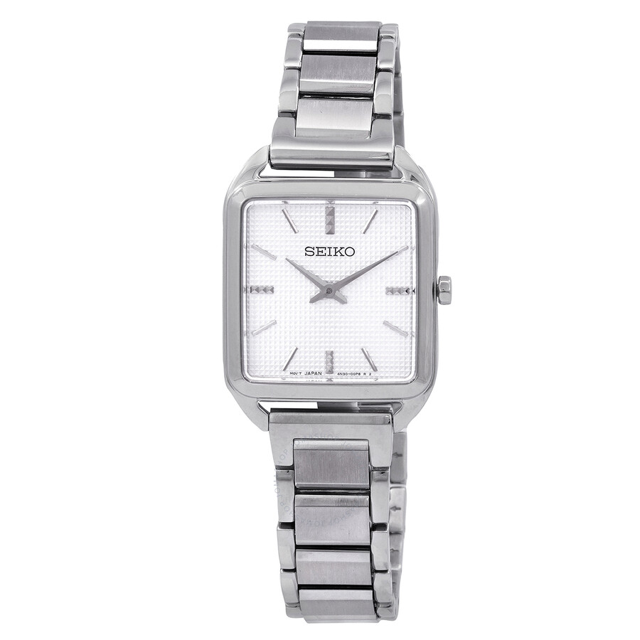 Seiko Essentials Quartz Silver Dial Ladies Watch
